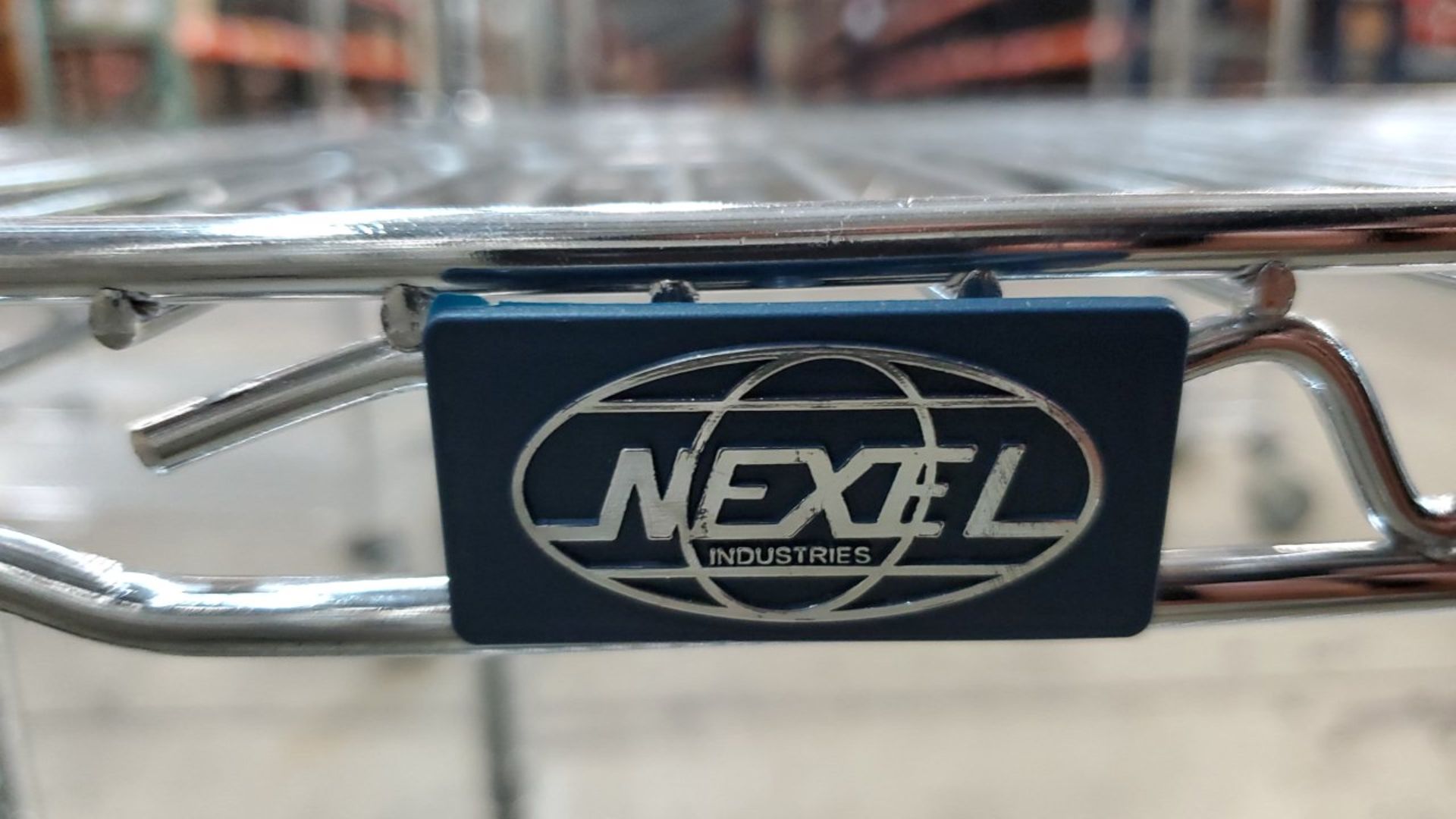 Nexel Chrome Wire Shelving - Image 3 of 4