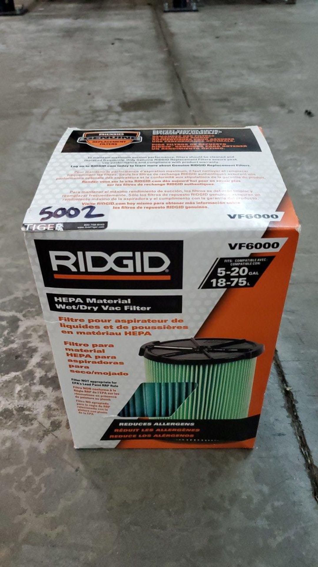 Ridgid Wet/Dry Shop Vacuum - Image 4 of 4