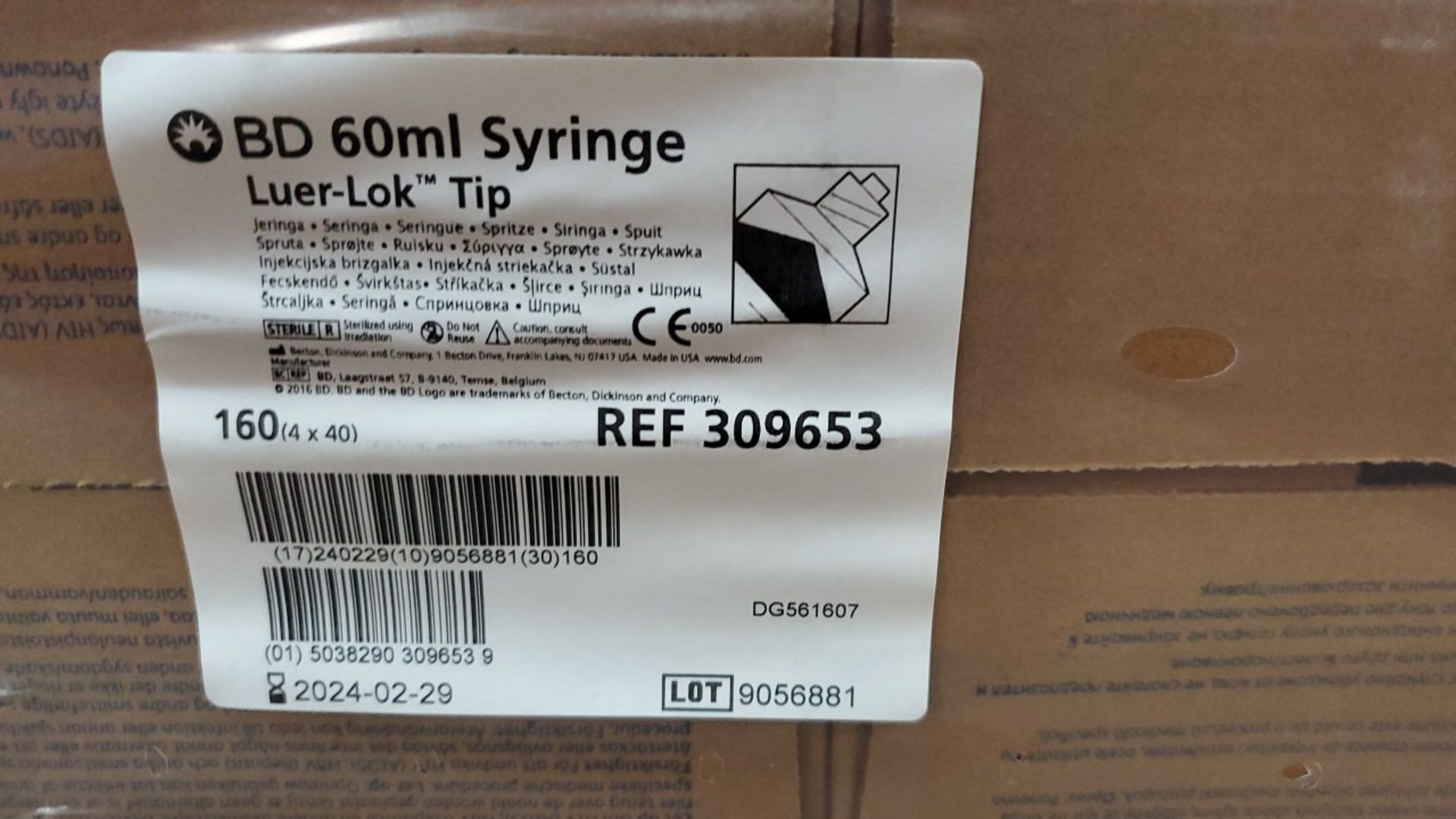 BD 60ml Syringes - Image 2 of 3