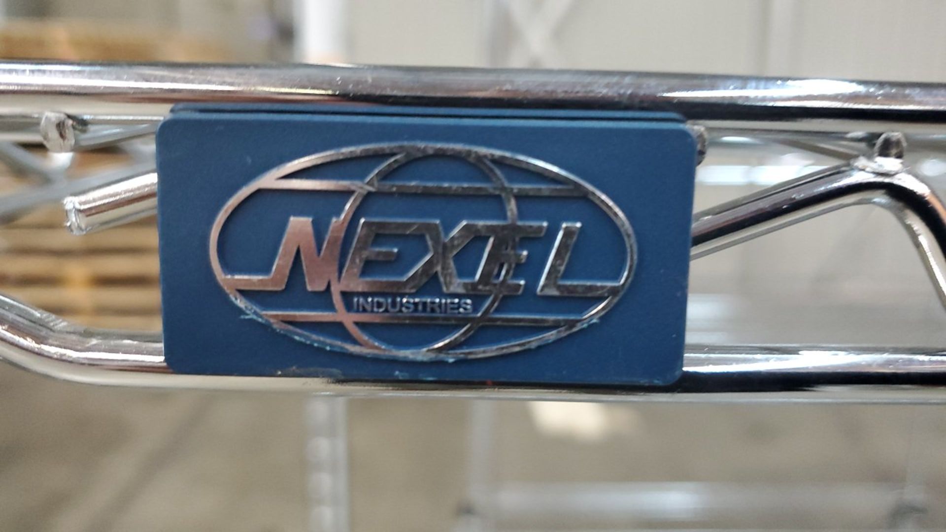 Nexel Chrome Wire Shelving - Image 3 of 4