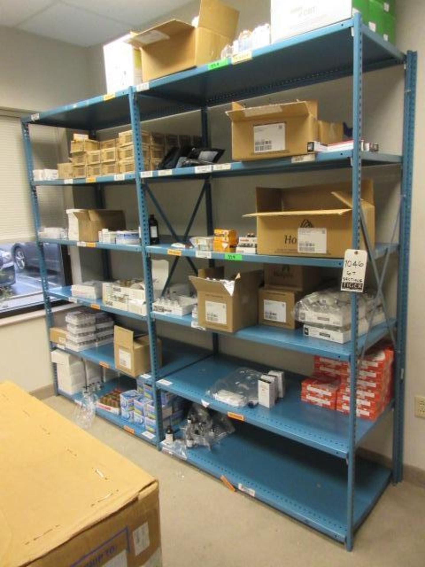 Blue Metal 6-Shelf Racks - Image 2 of 12