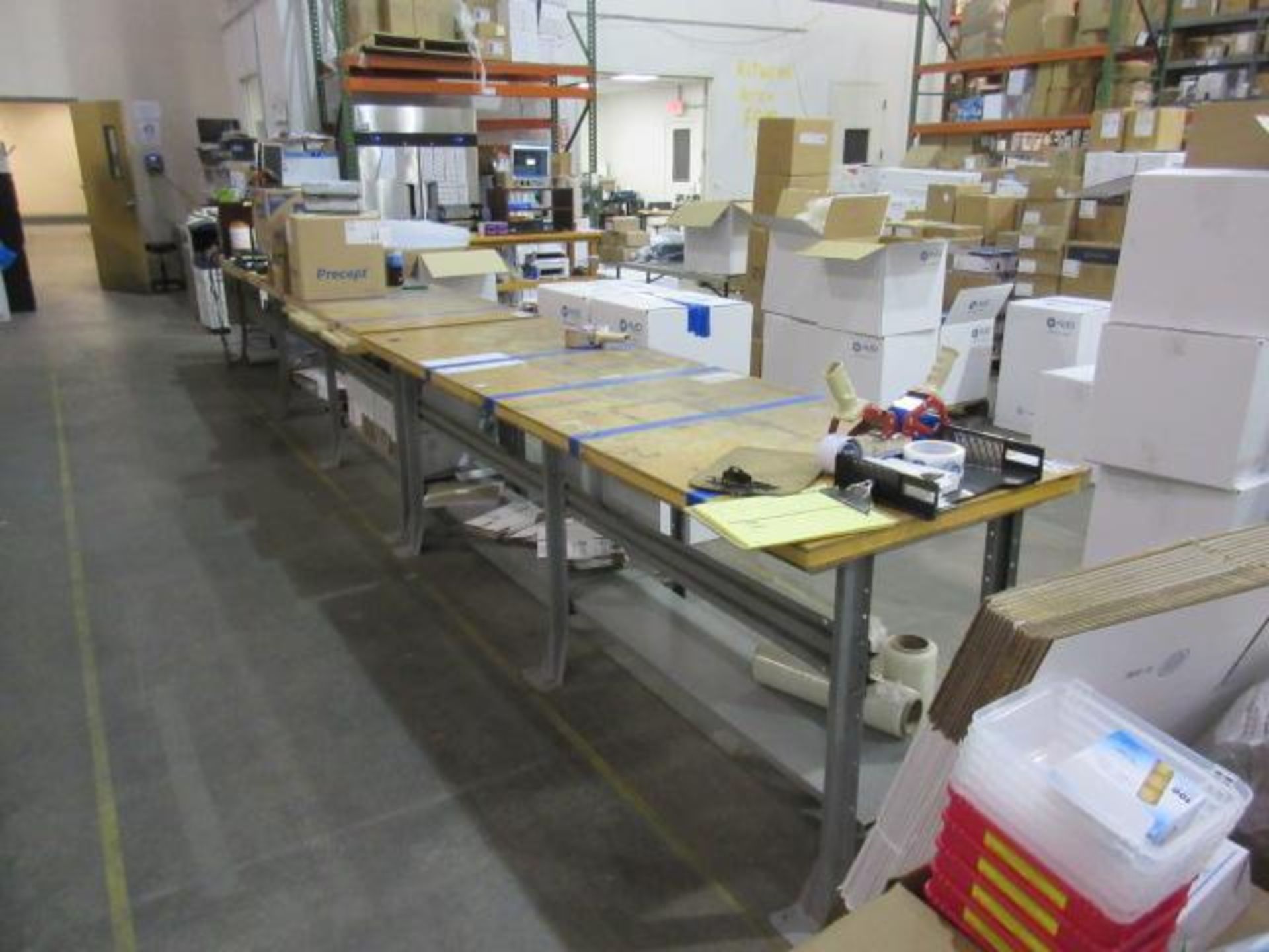 Assorted Work Benches and Tables