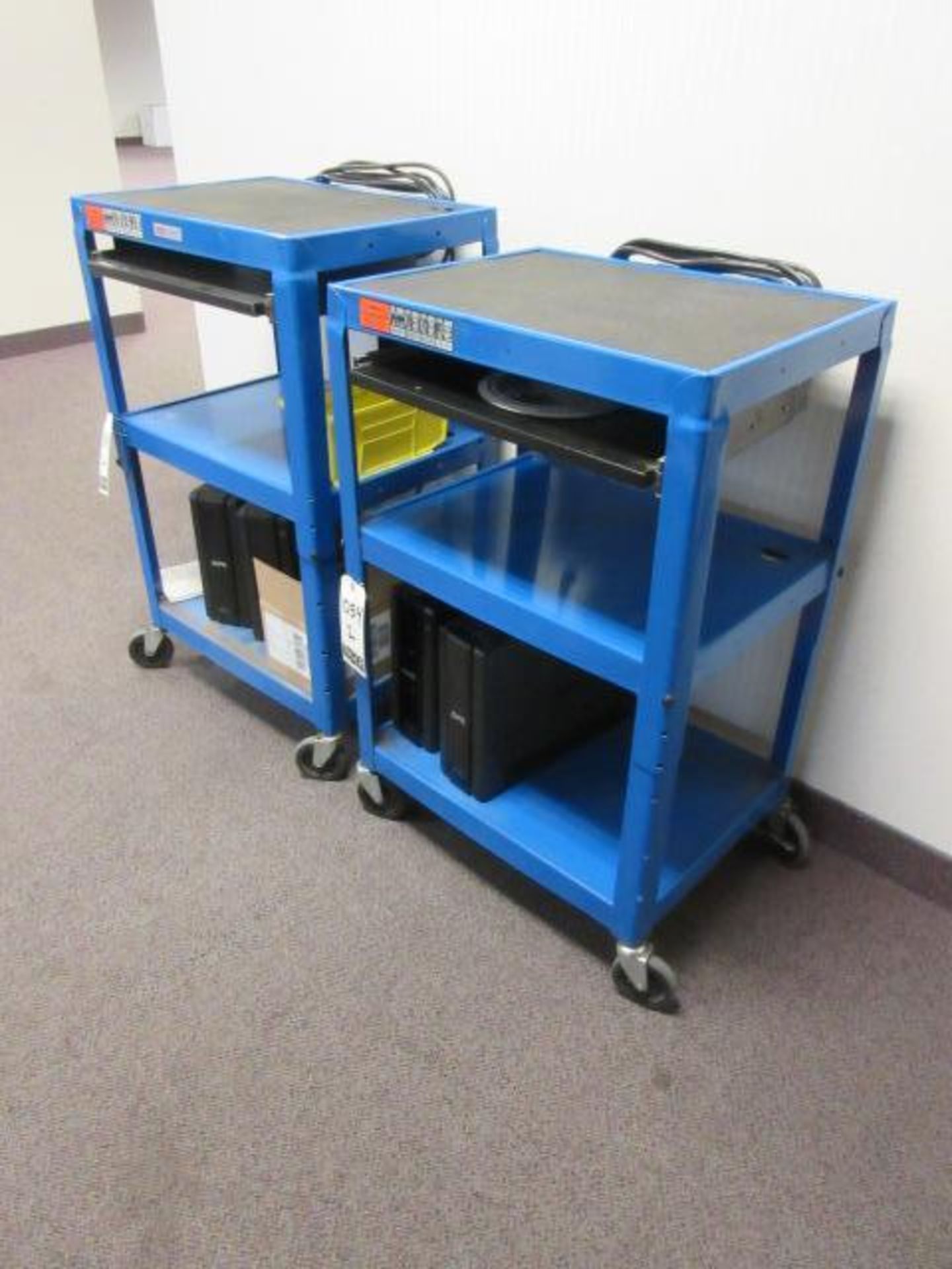 Uline Warehouse Computer Carts - Image 3 of 5