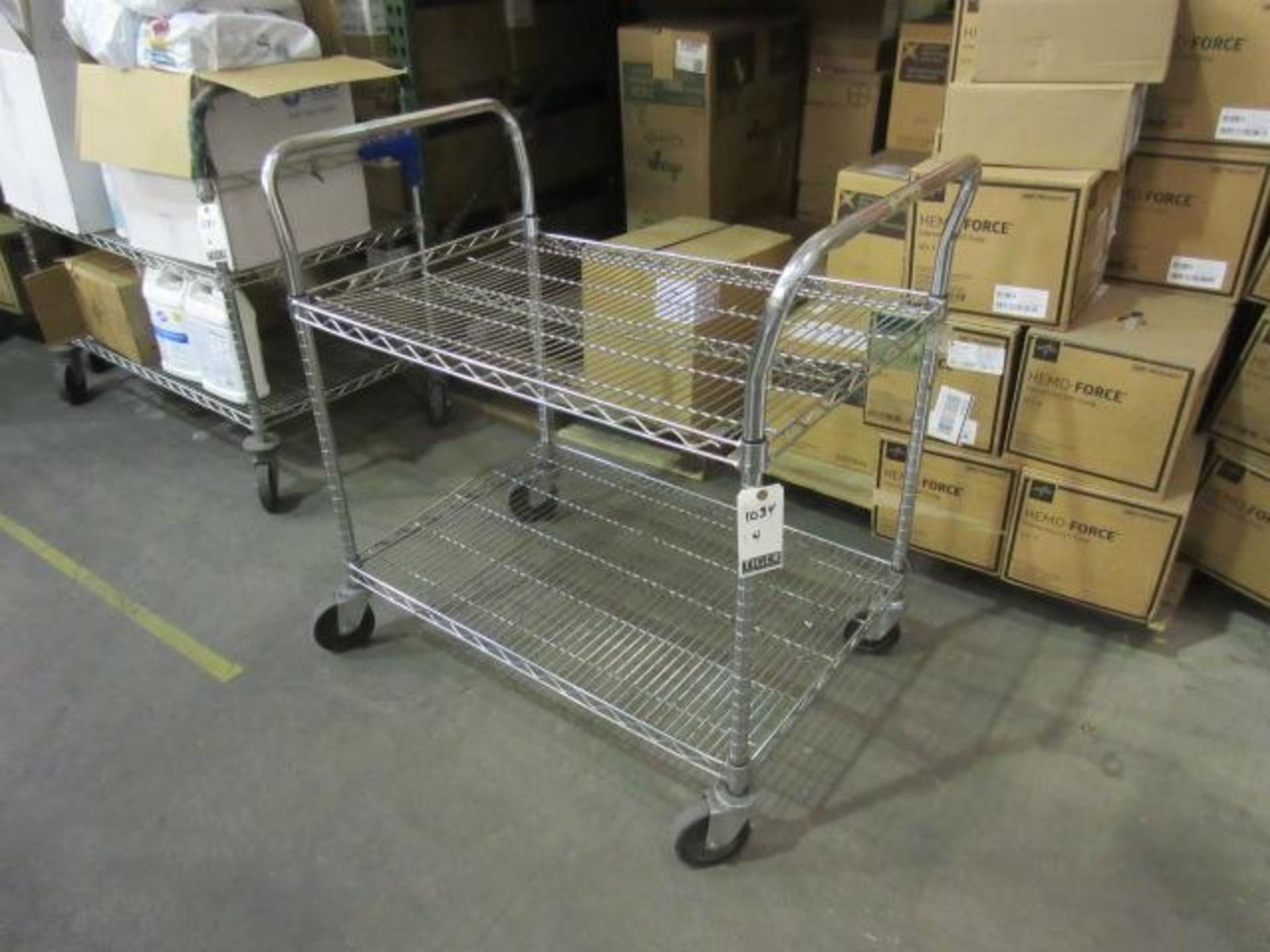 Metro 2-Shelf Wire Mesh Carts