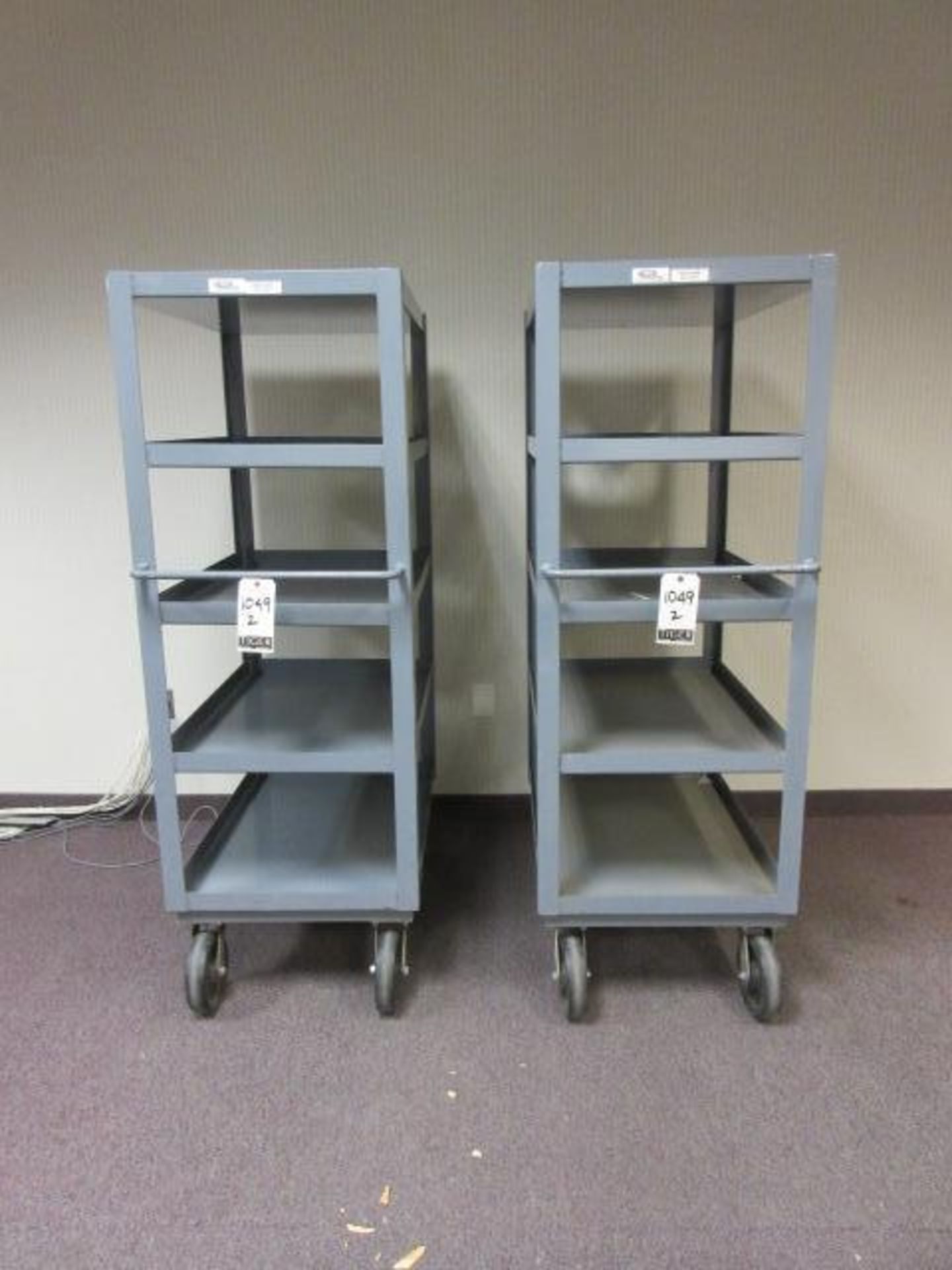 Meco 5-Shelf Heavy Duty Carts - Image 2 of 5