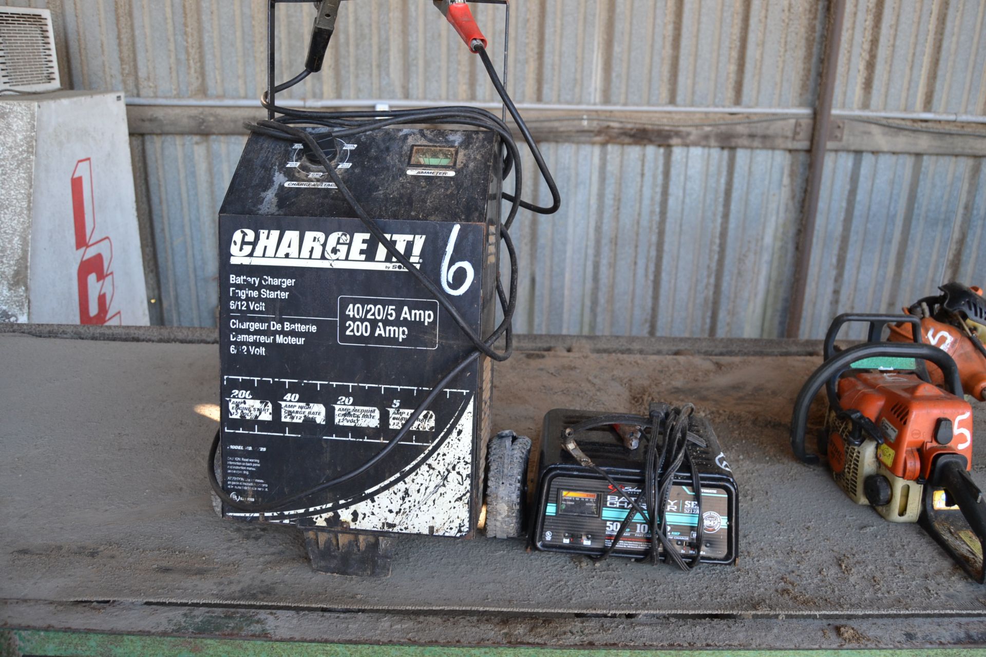 (2) BATTERY CHARGERS