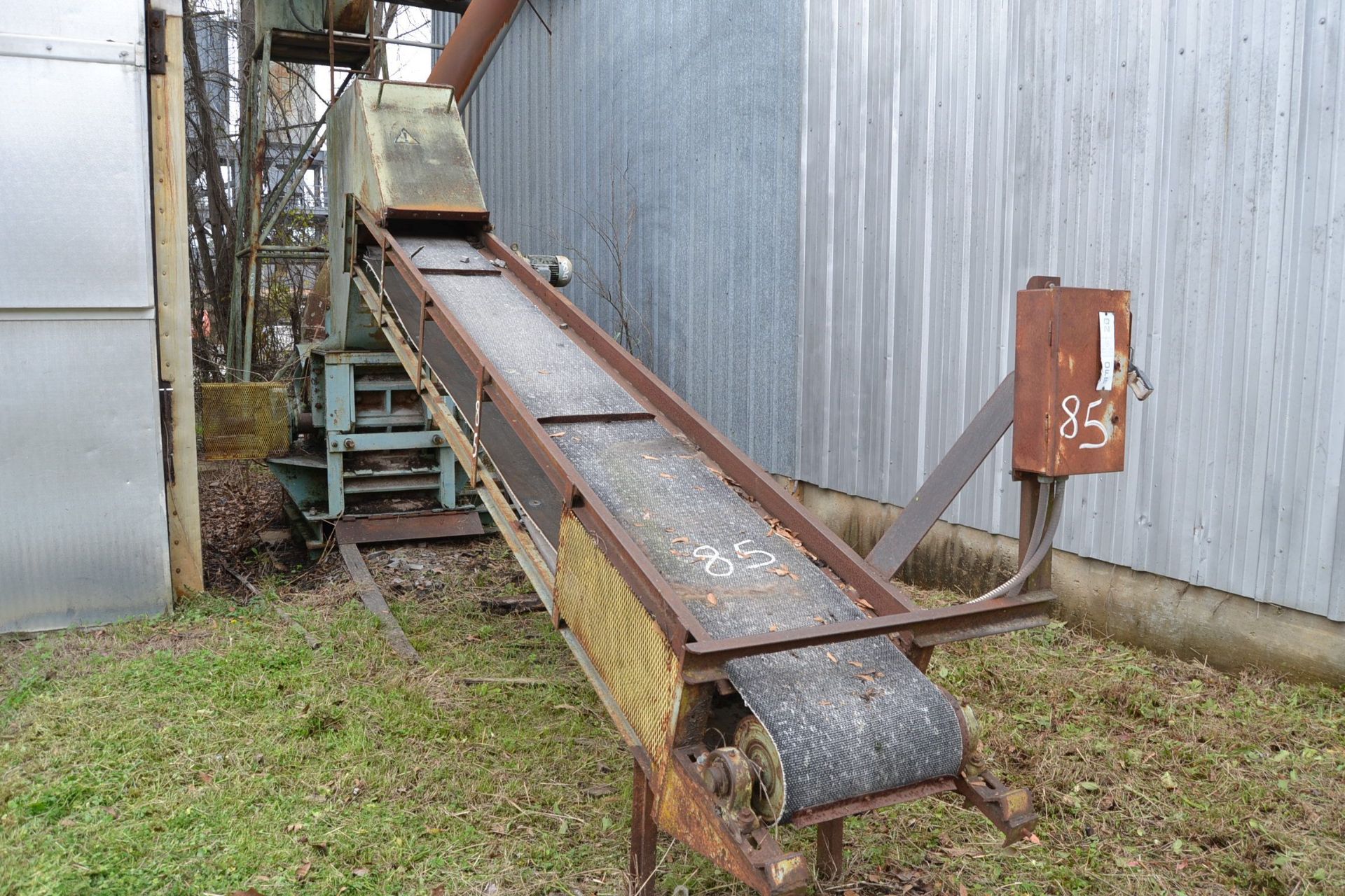 17"X16' INCLINE BELT CONVEYOR W/DRIVE - Image 2 of 2