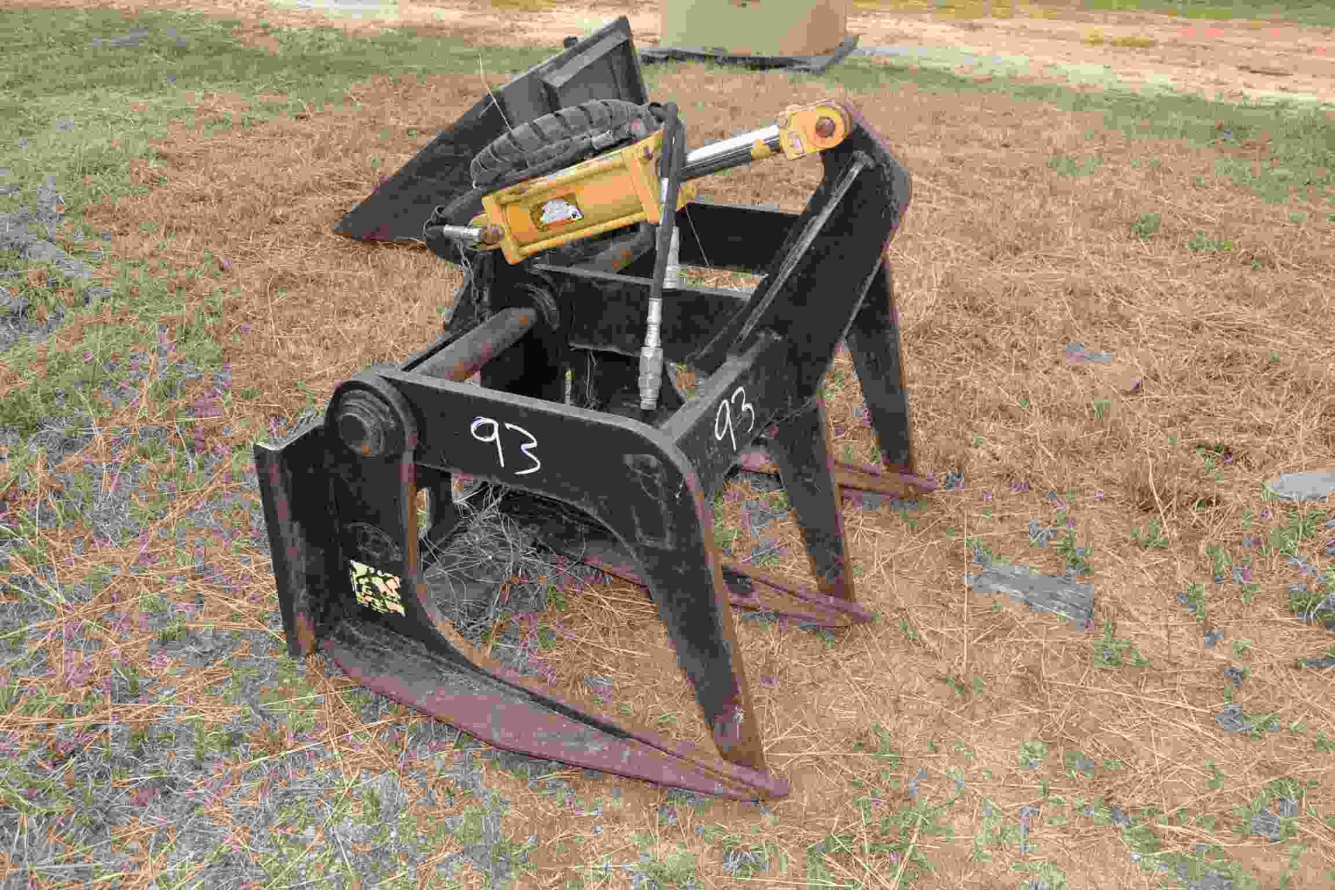 BRUSH GRAPPLE FOR SKID STEER LOCATED SITE 1