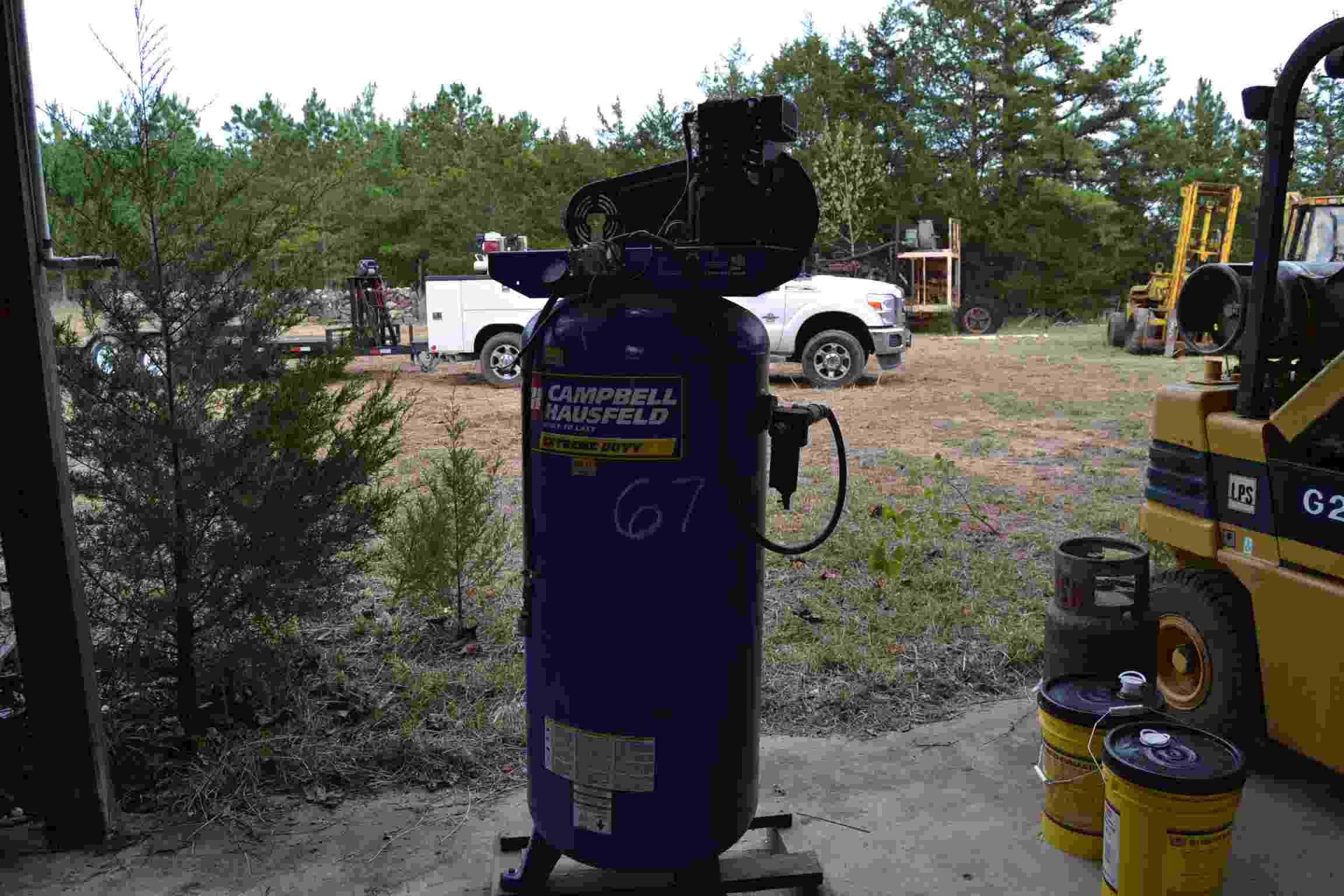 CAMPBELL HOUSFELD AIR COMPRESSOR NO MOTOR LOCATED SITE 1