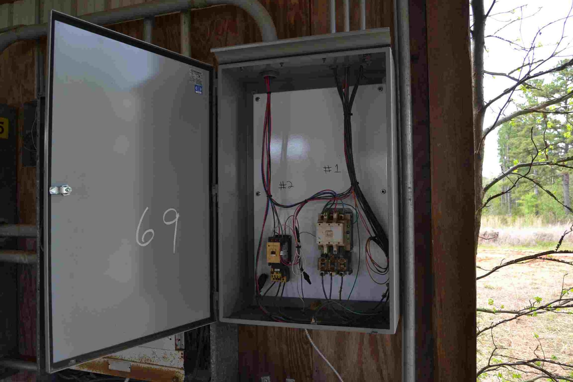 ELECTRICAL BOX W/ (1) SIZE 3 STARTER W/ (1) SIZE 1 STARTER LOCATED SITE 1 - Image 2 of 2