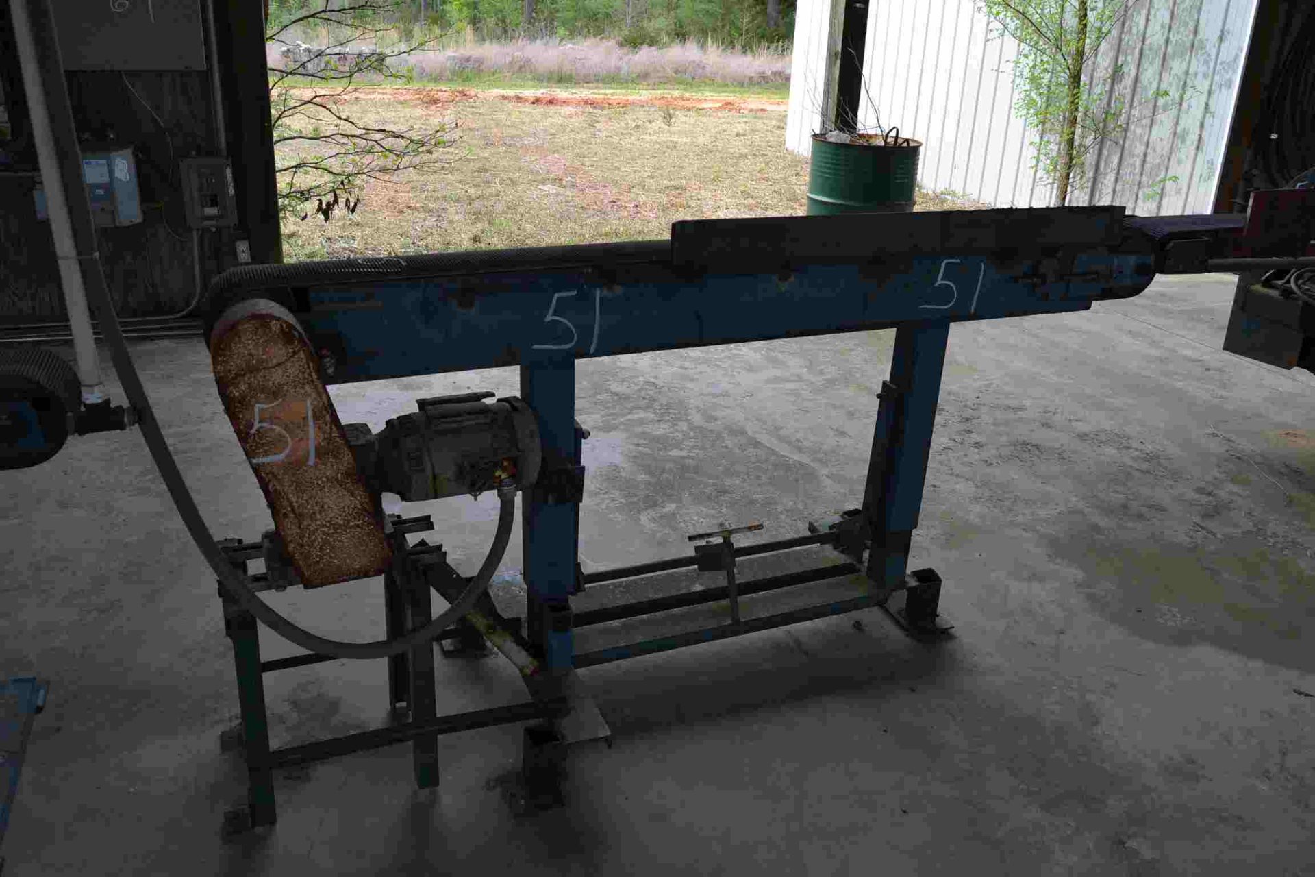 MORGAN 6"X7' BELT TRANSFER W/ ELECTRIC DRIVE LOCATED SITE 1 - Image 2 of 2