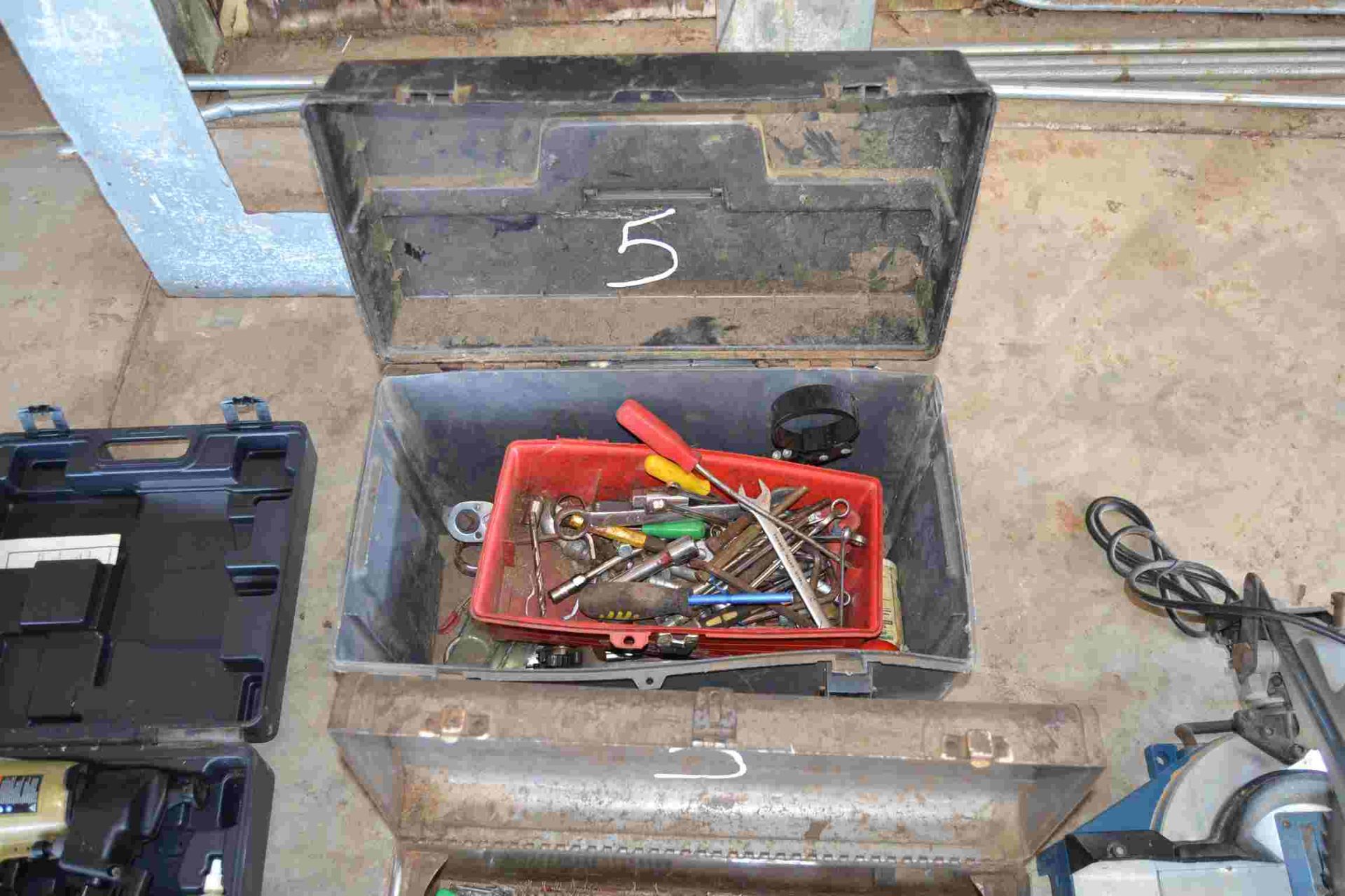 (2) TOOL BOXES & TOOLS LOCATED SITE 1 - Image 2 of 2