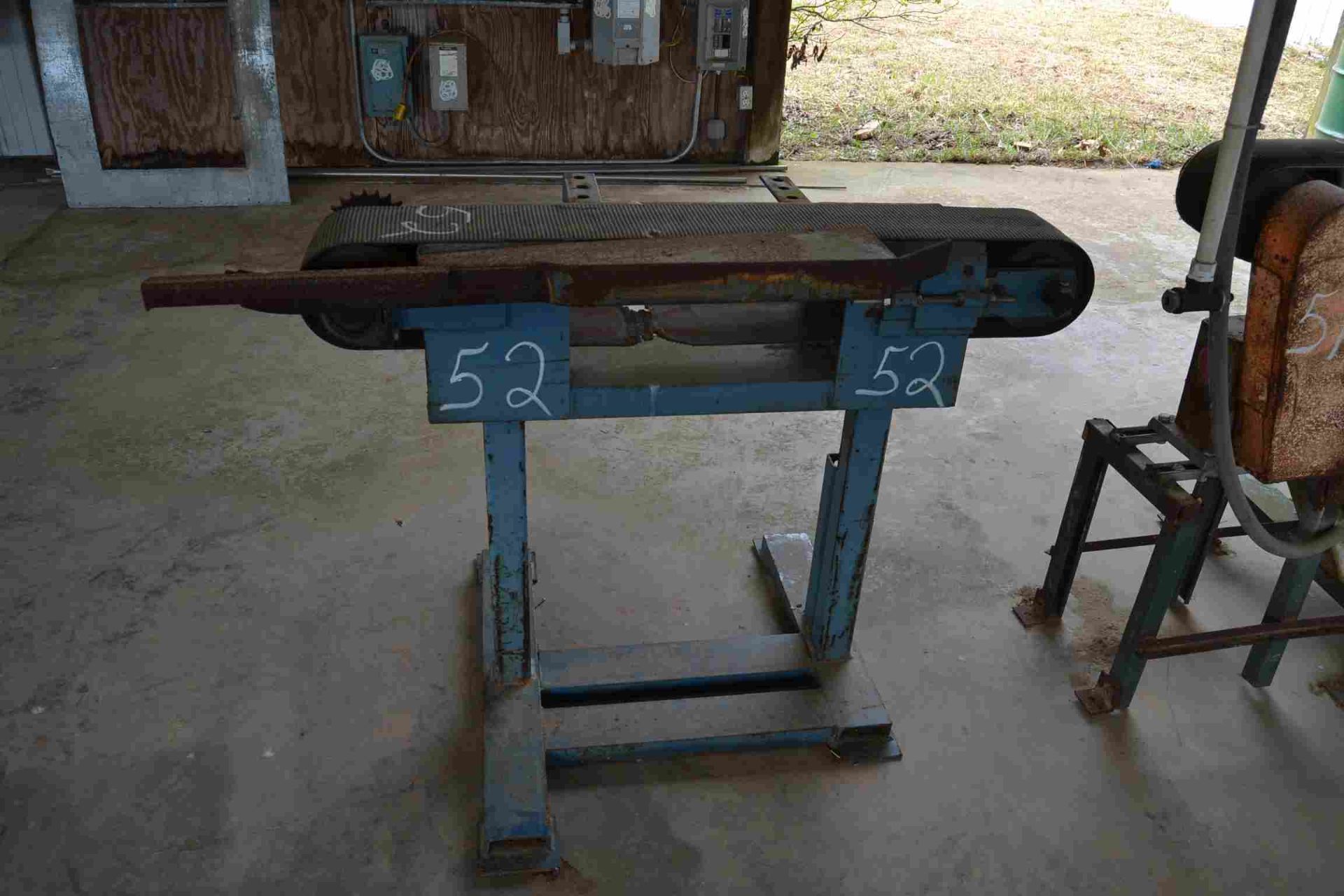 MORGAN 6"X4' BELT TRANSFER NO DRIVE LOCATED SITE 1 - Image 2 of 2