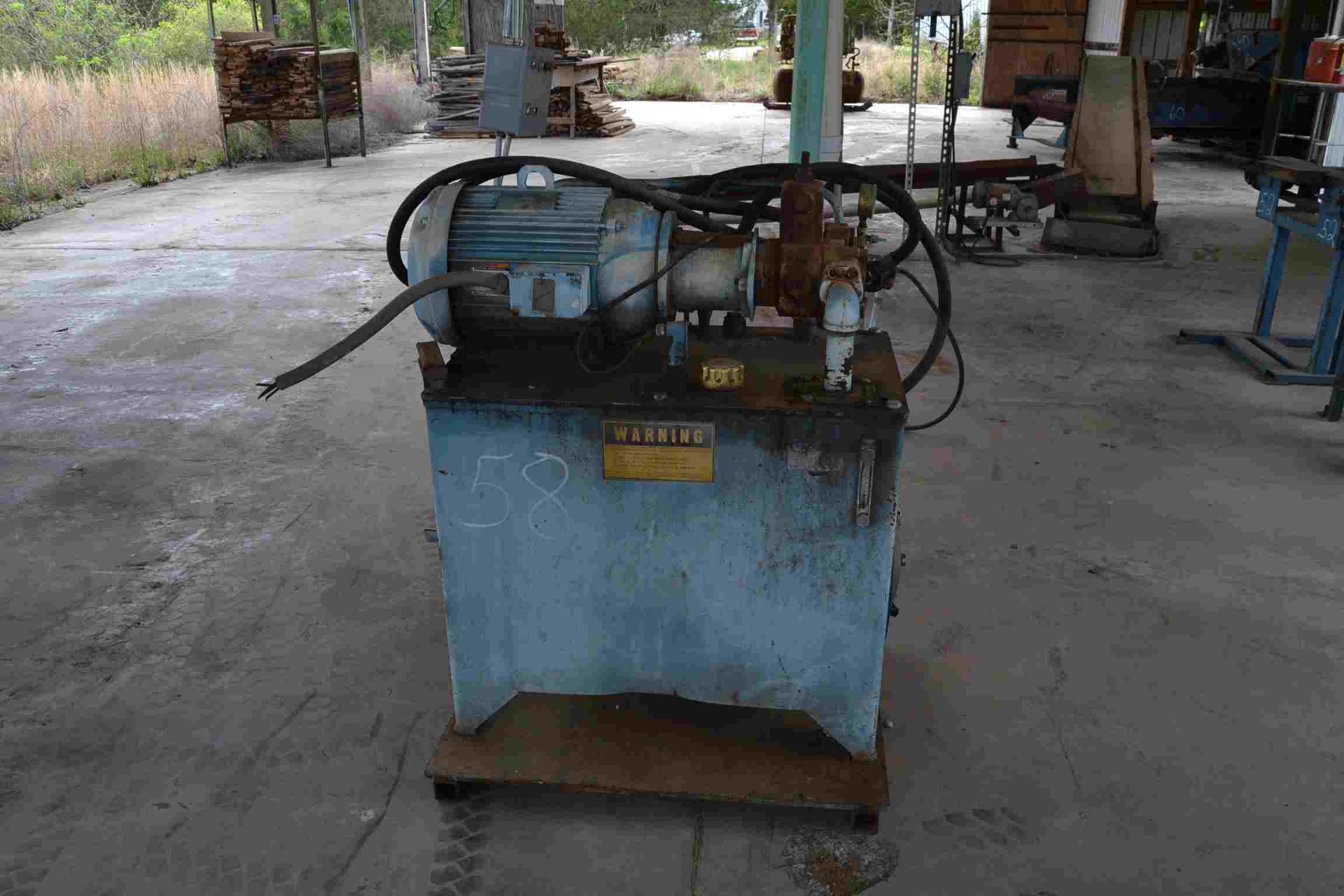 20 HP HYDRAULIC POWER PACK NOT INSTALLED LOCATED SITE 1 - Image 2 of 3