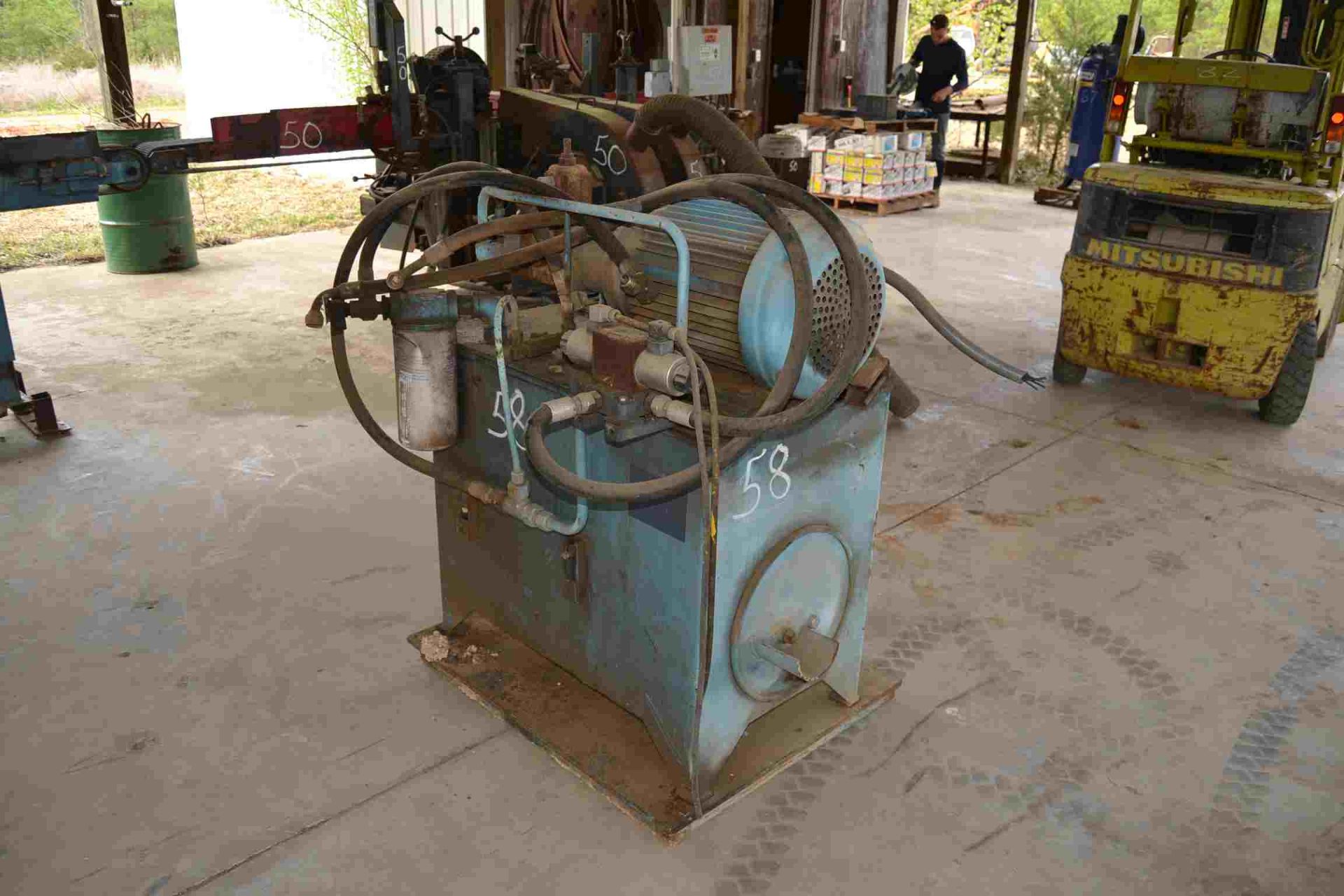 20 HP HYDRAULIC POWER PACK NOT INSTALLED LOCATED SITE 1 - Image 3 of 3