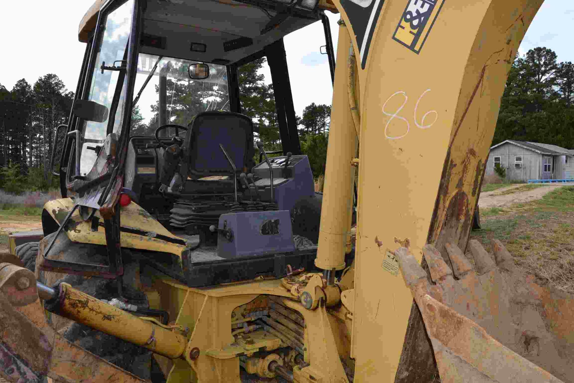 CAT 416C 4X4 BACK HOE W/ FRONT END LOADER W/ BUCKET HOUR METER DOES NOT WORK SN#5YNO5624 - Image 6 of 10