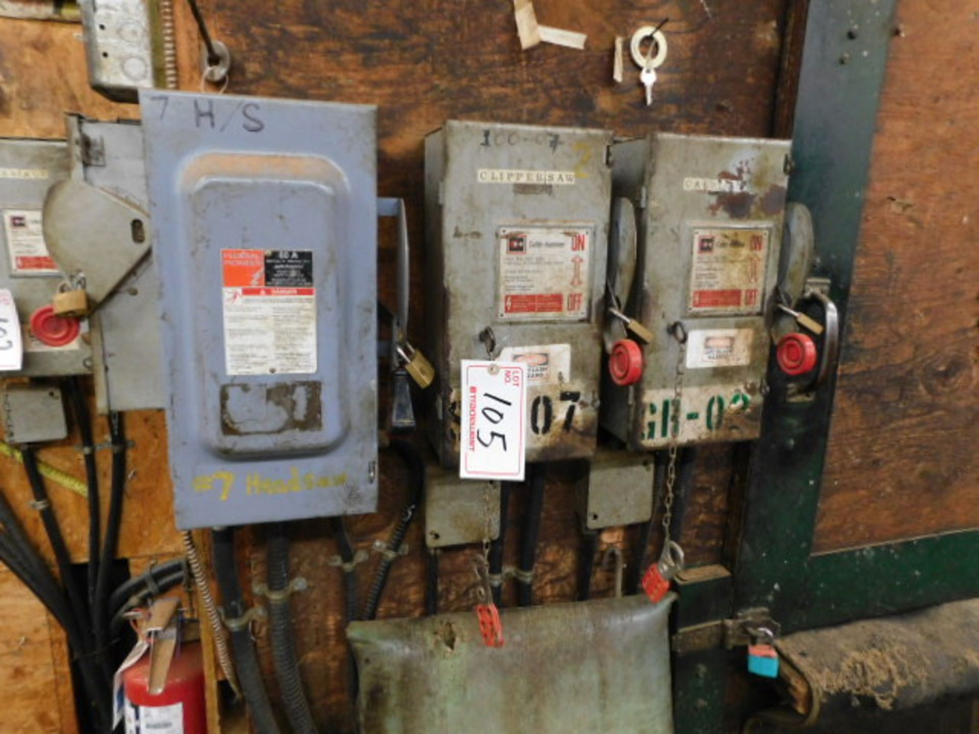 (1) 60AMP & (2) 30AMP SWITCHES