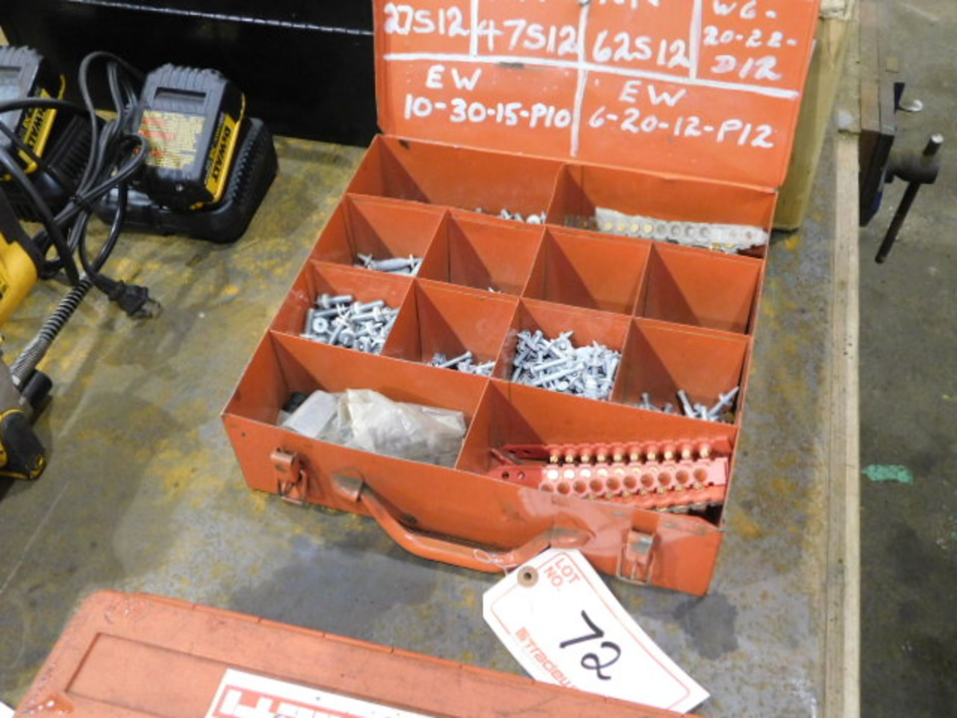 (2) BOXES OF HILTI SHOT & FASTENERS