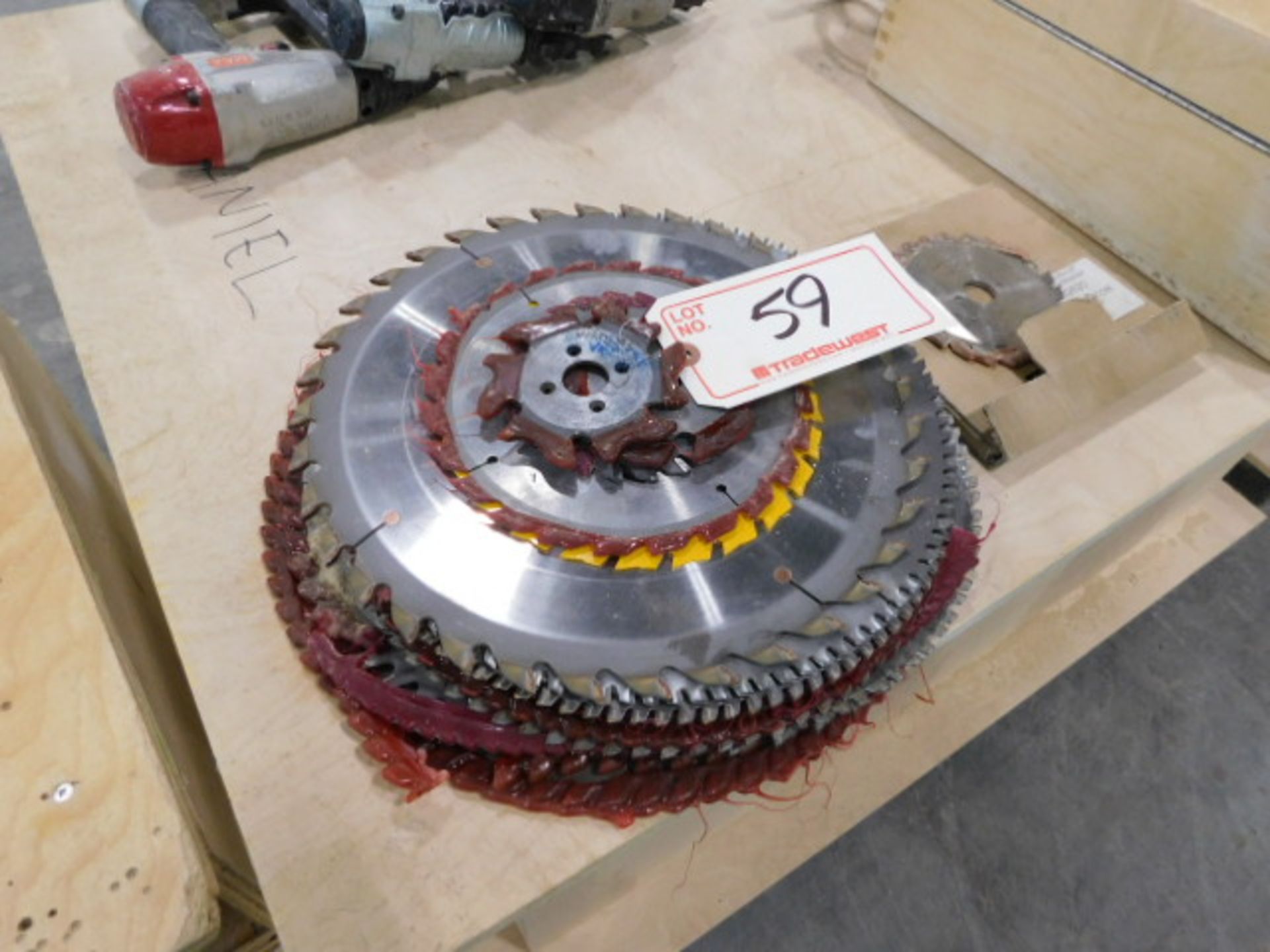 LOT OF SAW BLADES