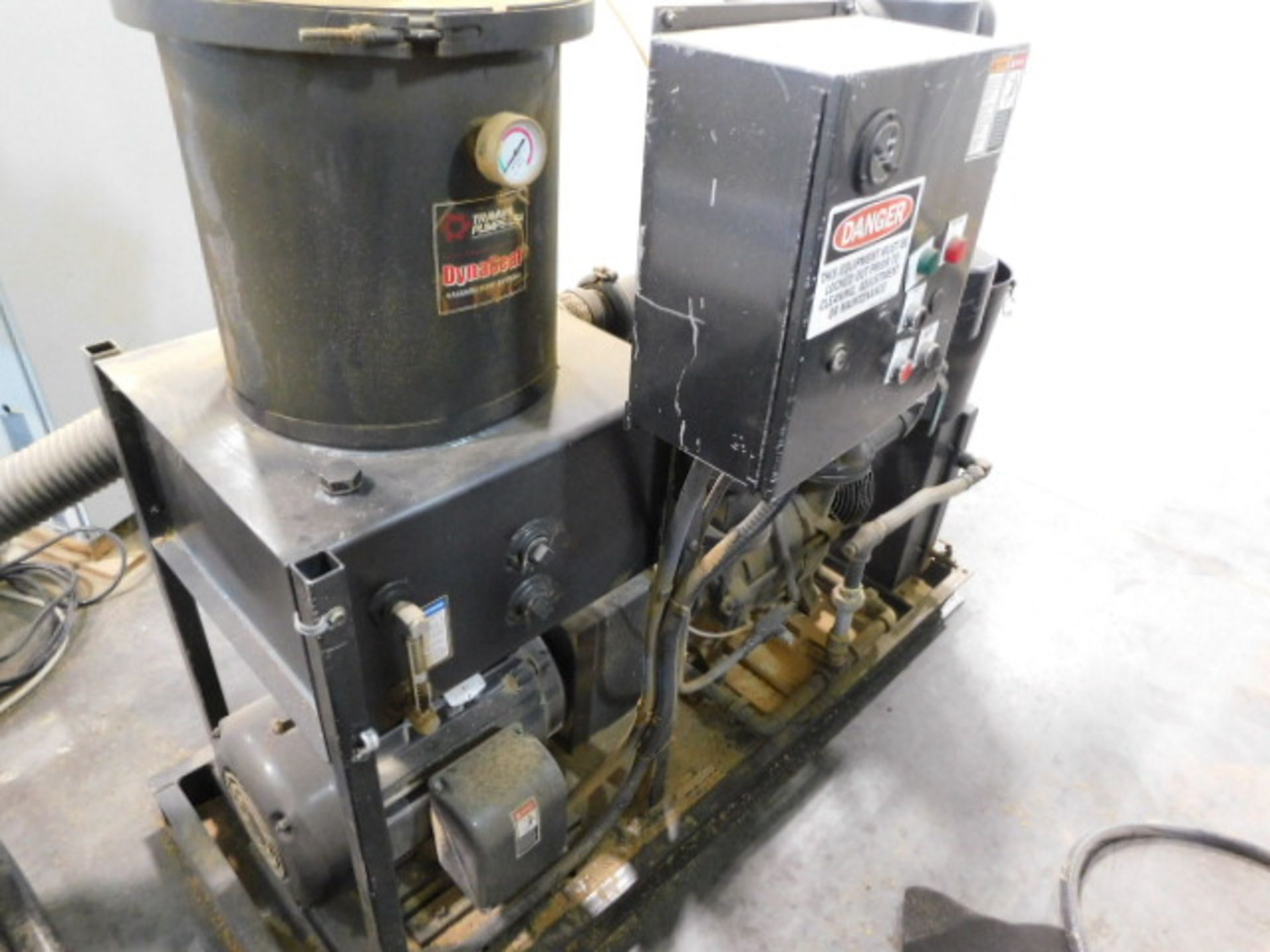 DYNASEAL VACUUM PUMP, 25HP, 230/460V - Image 2 of 4