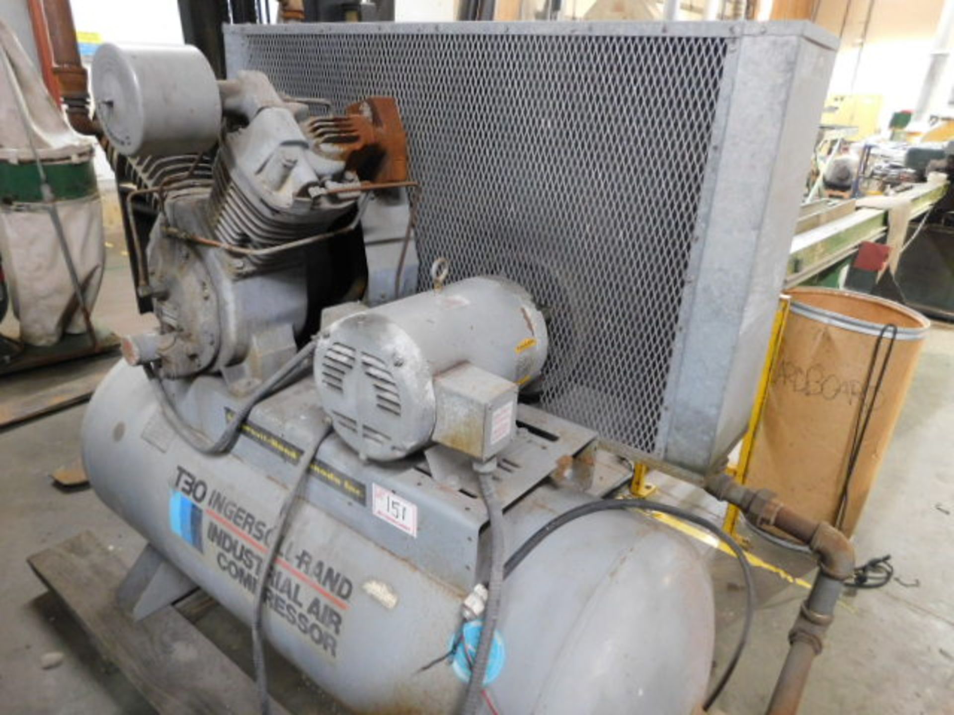 INGERSOLL RAND 15HP COMPRESSOR, 230/460V