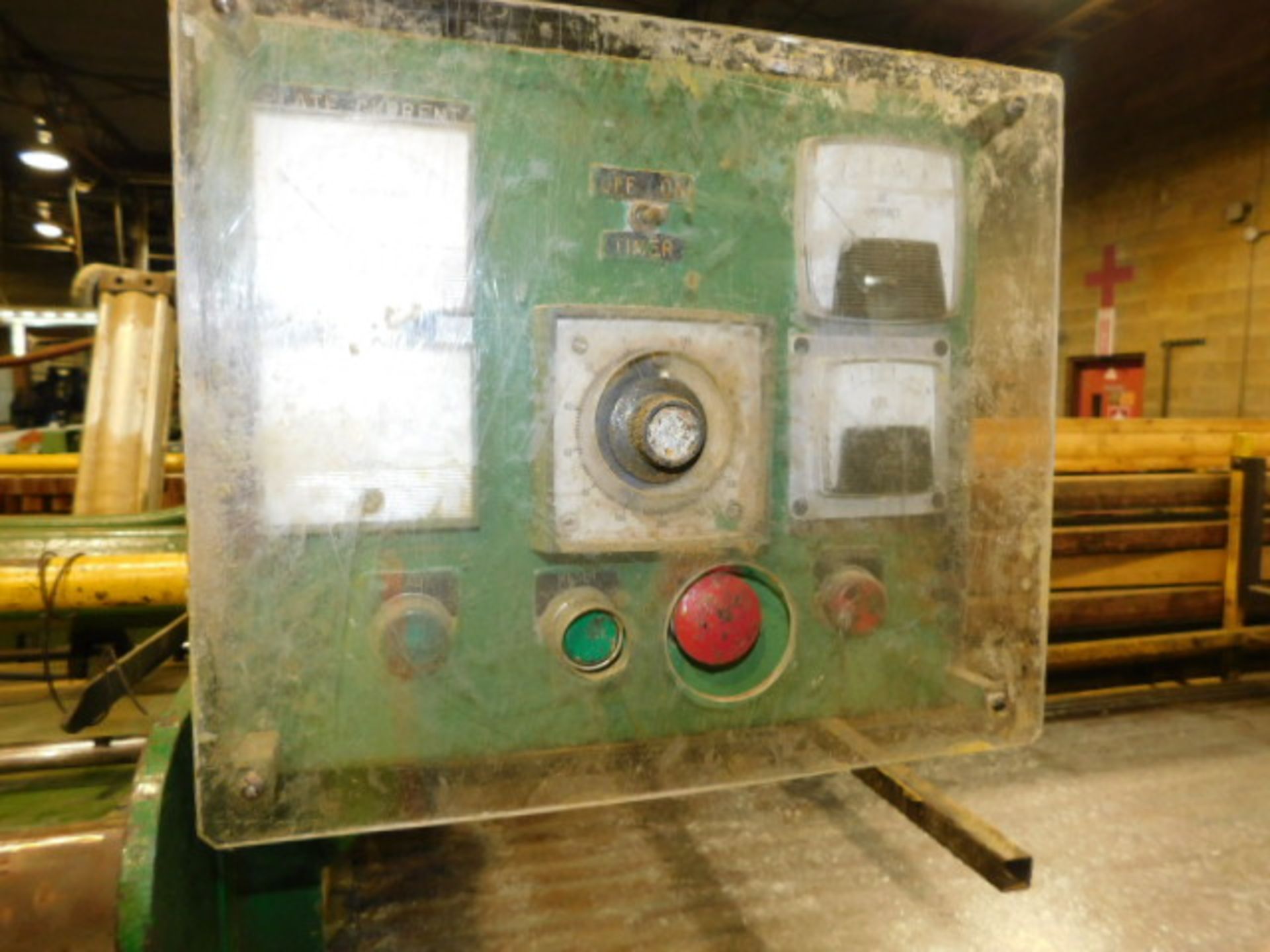 RAYTHERM PM-88 7’ X 42” RADIO FREQUENCY PRESS, VACUUM TUBE, 43’ X 18’ OUTFEED - Image 3 of 4