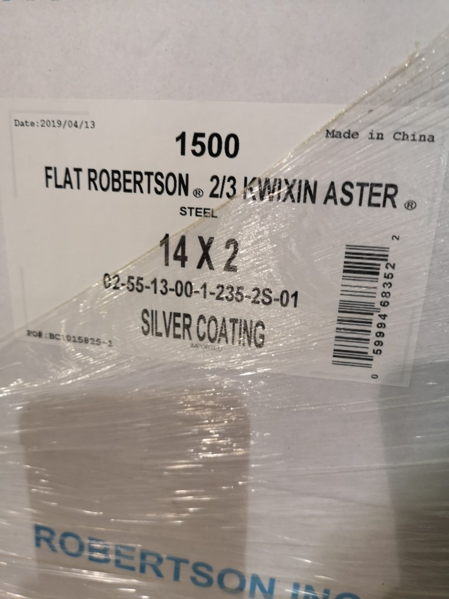 (10) BOXES OF NEW FLAT ROBERTSON 14 X 2 SCREWS