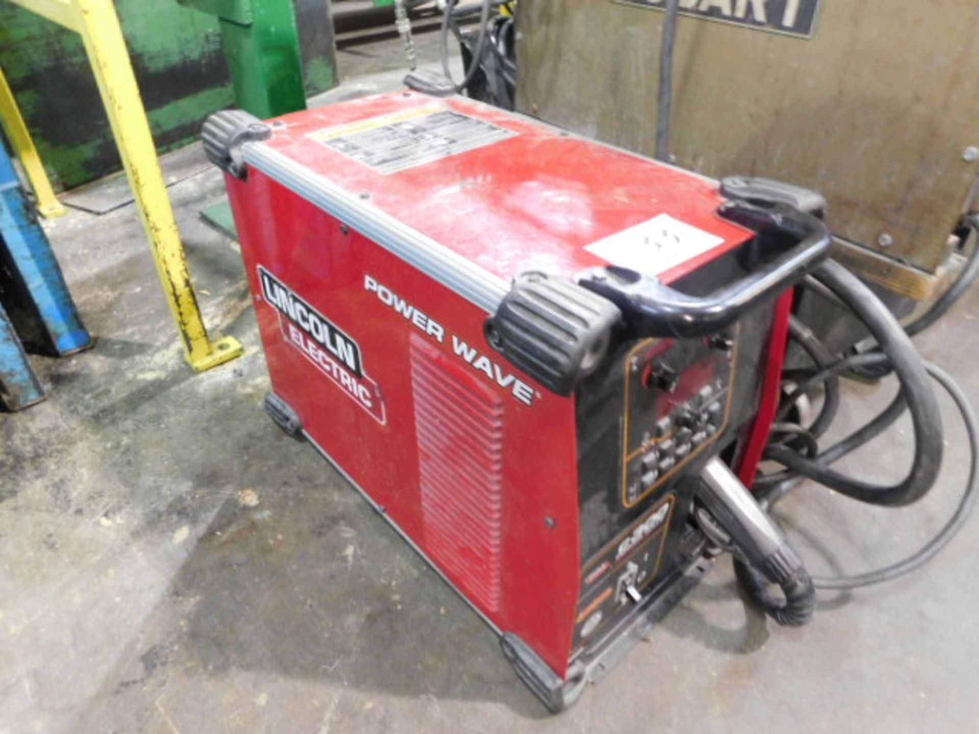 LINCOLN POWERWAVE C300 WELDER W/ LEADS & GUN