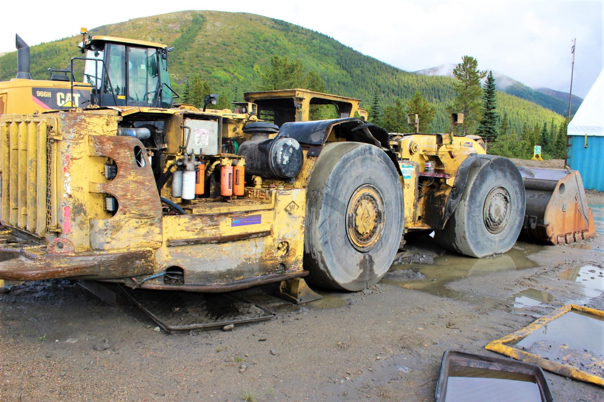 1997 Atlas Copco ST7.5Z LHD Scoop, 7 Yard; S/N DZ17P0256; Meter Shows 7,250 Hrs; (Unit SC001); - Image 4 of 5