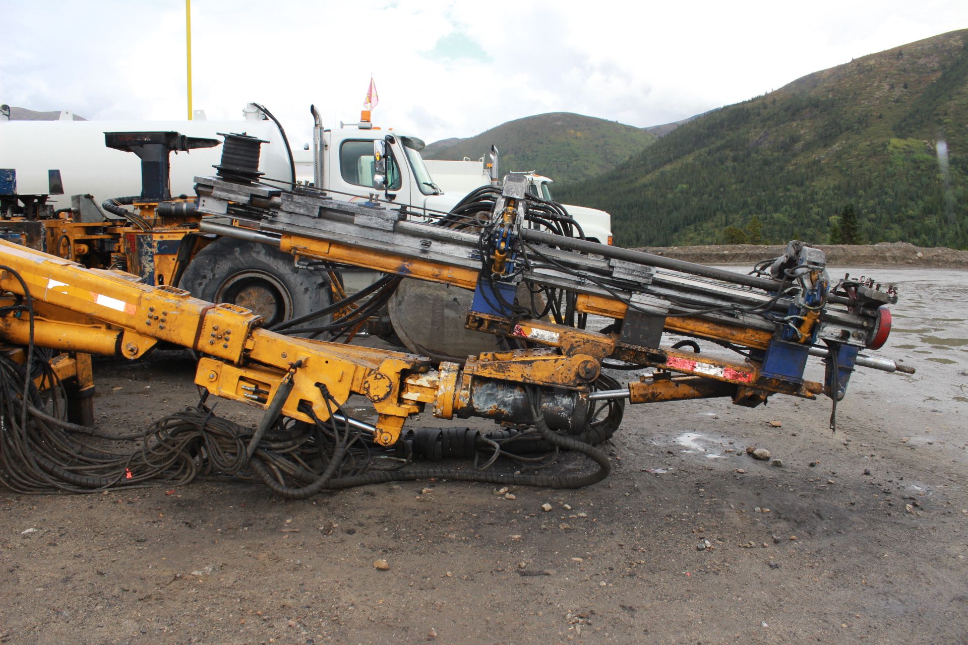 2008 RDH Drillmaster 100EH Jumbo Drill, Converted to Long Hoe, S/N 08-1046; Meter Shows 350 Hrs; ( - Image 3 of 7