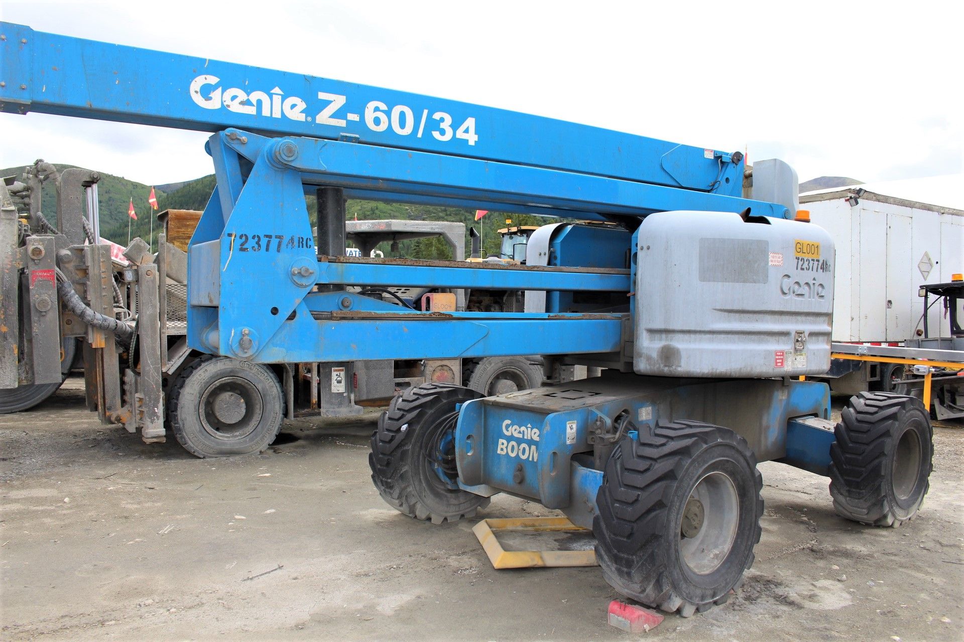 2008 Genie Z-60/34 Genie Lift, New Circuit Board, 66'4" Working Height; S/N Z6008-8380; Meter - Image 4 of 9