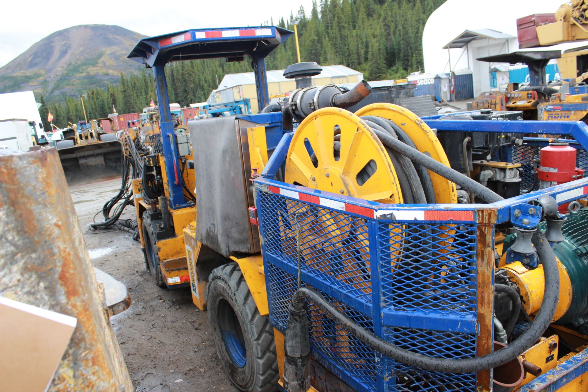 2008 RDH Drillmaster 100EH Jumbo Drill, Converted to Long Hoe, S/N 08-1046; Meter Shows 350 Hrs; ( - Image 6 of 7
