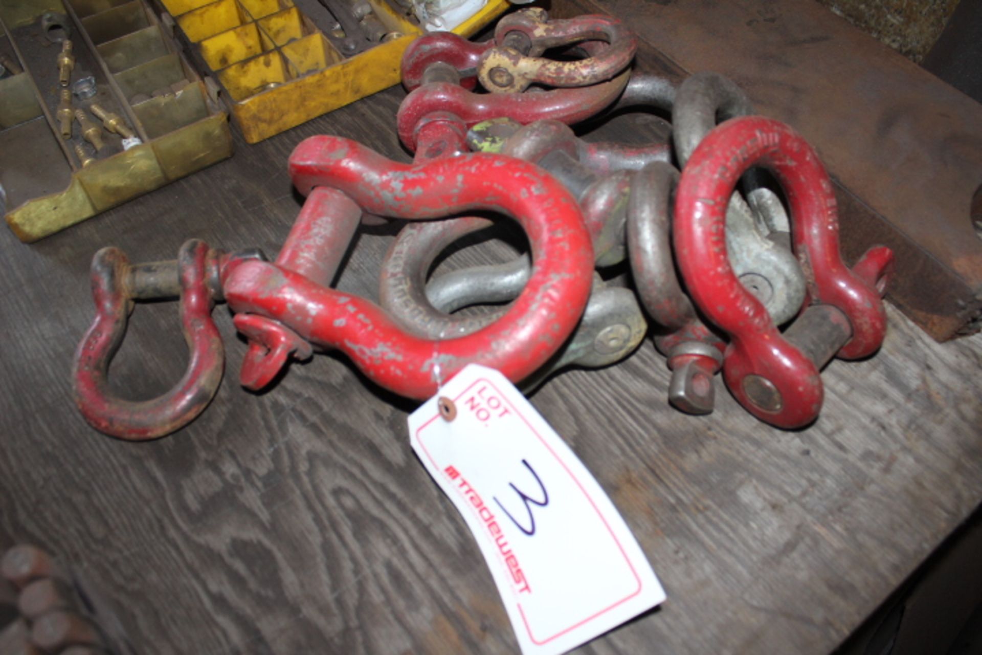 LOT OF SHACKLES