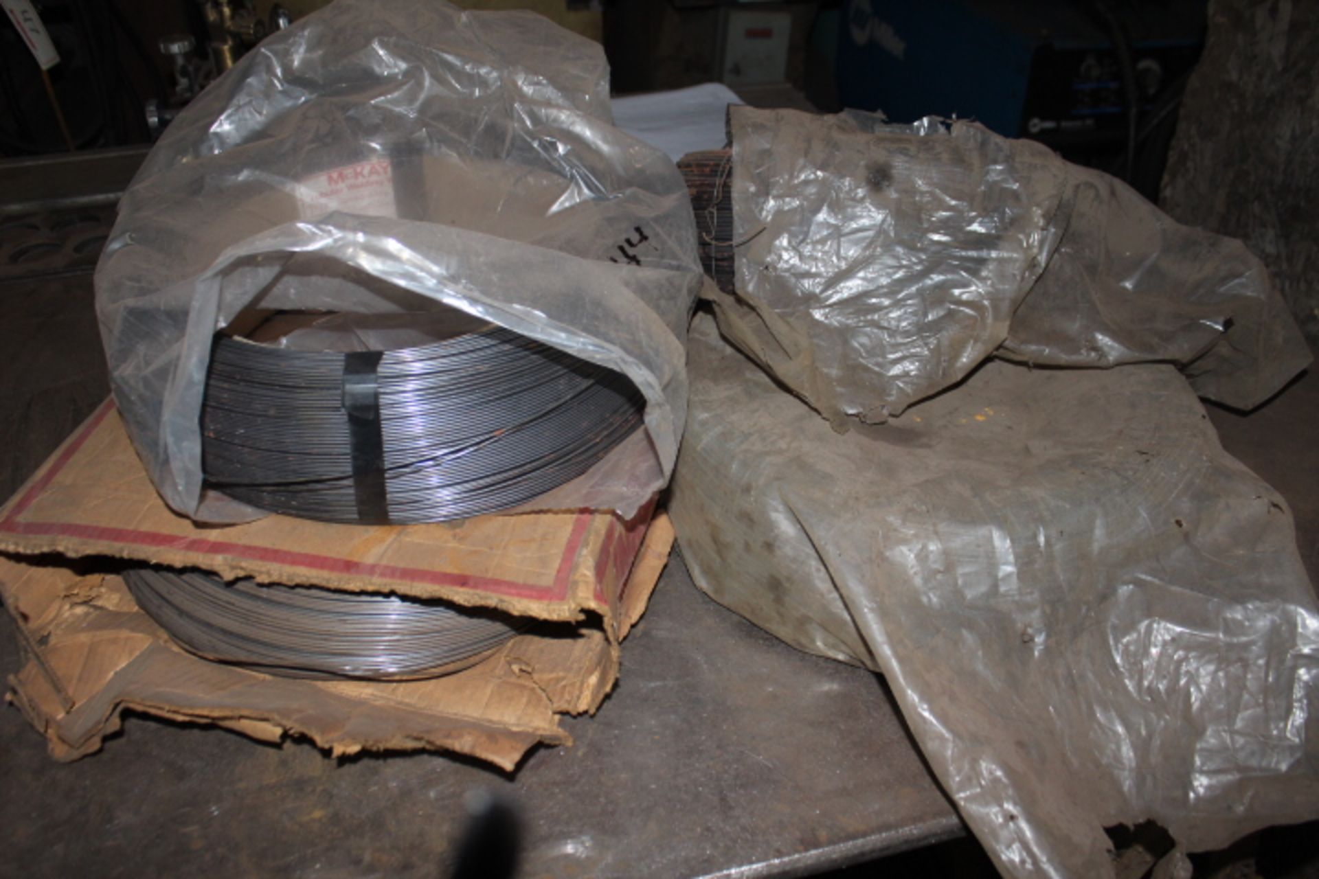 (4) ROLLS OF WIRE FEED