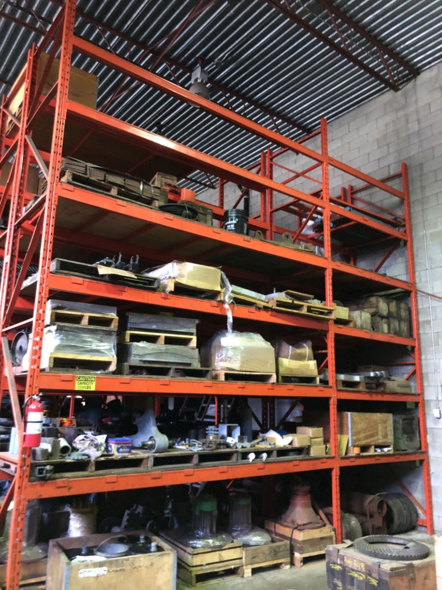 (2) MEZZANINE METAL FLOORING SECTIONS, EACH 6' X 18', BETWEEN LOTS 551 & 552 & 553 & 554; ONE WITH