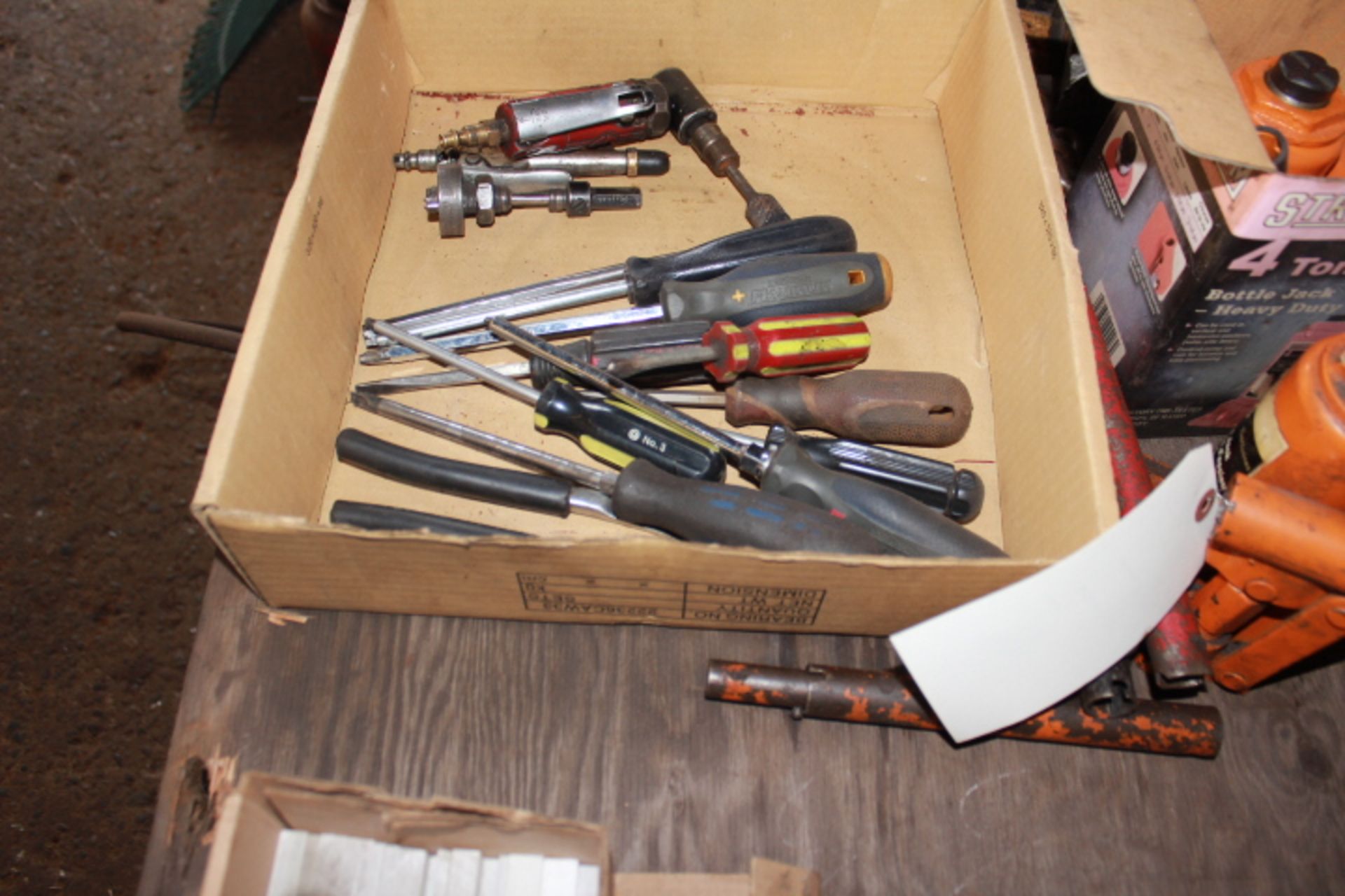 BOX OF ASST. TOOLING