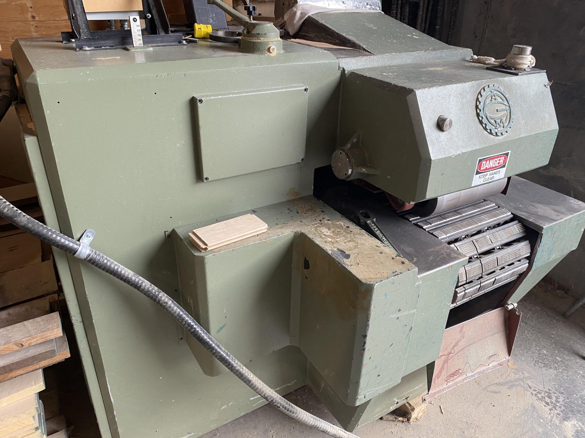 Ogam PO 280 MultiRip Saw, 460v, w/ Laserlight, Baldor Variable Frequency Drive, 12" x 5" Capacity - Image 2 of 5