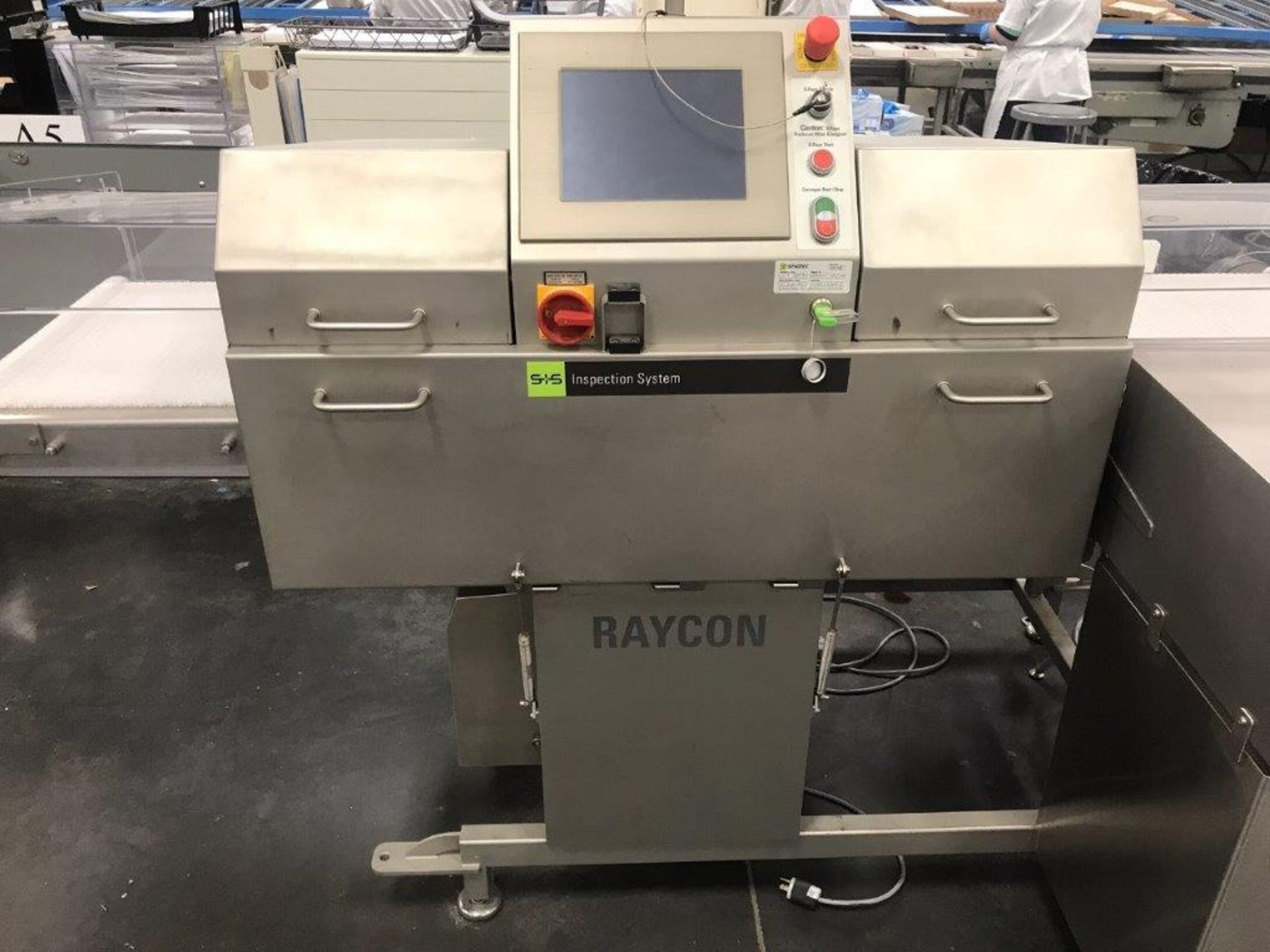 Raycon model 450/100 US INT 50 xray unit s/n 11440020682X (new 2014) with air reject system