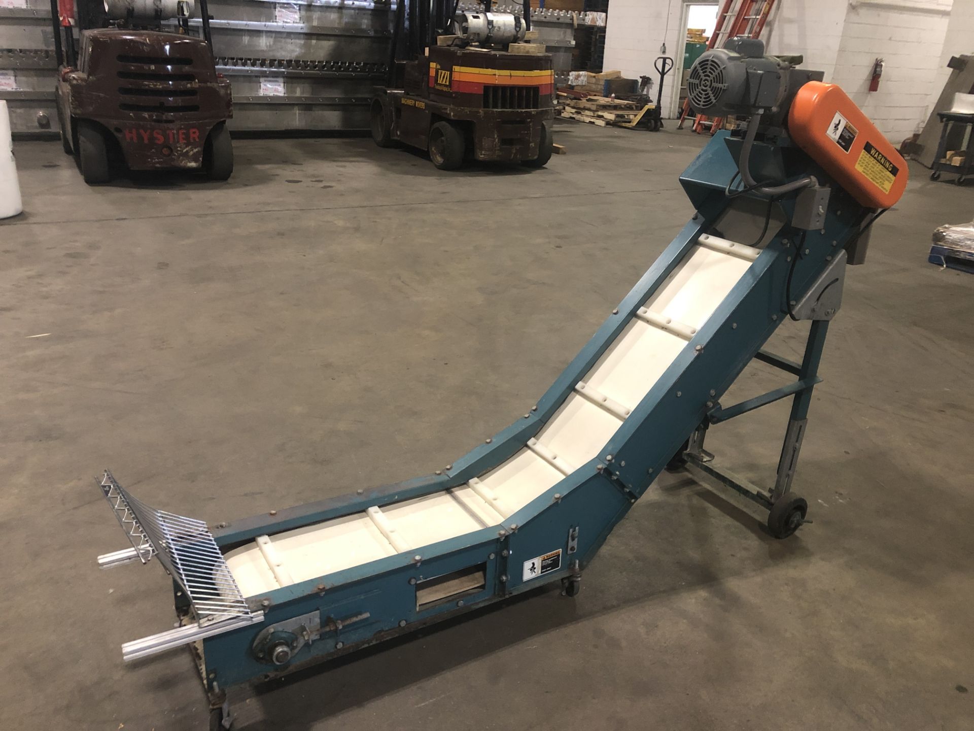 Bilt-Rite 12” wide Cleated Inclined Conveyor
