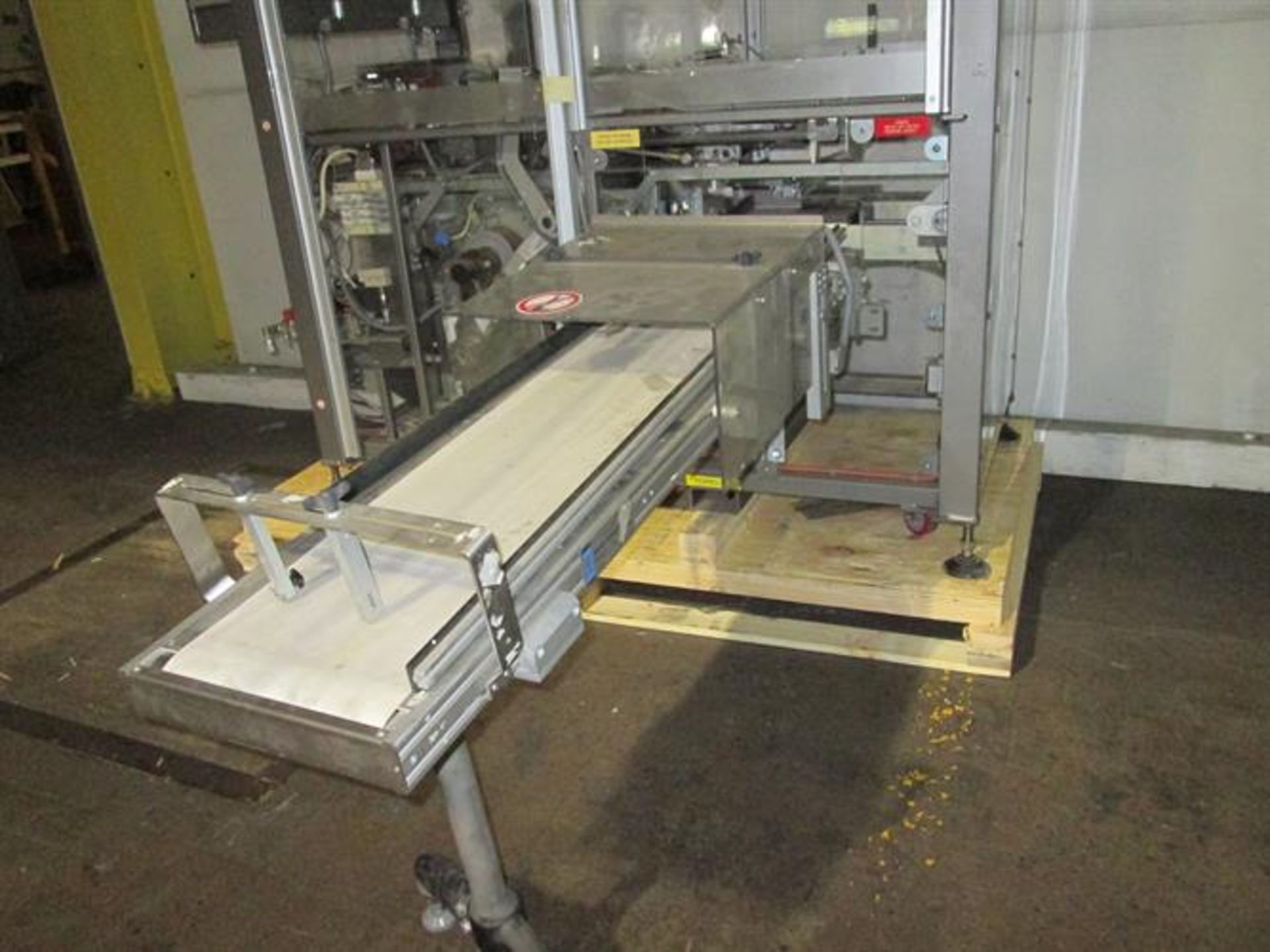 Marden Edwards Model B125LH/7 Box Overwrapper - Right Angle Infeed conveyor for boxes - Heaters - Image 3 of 18