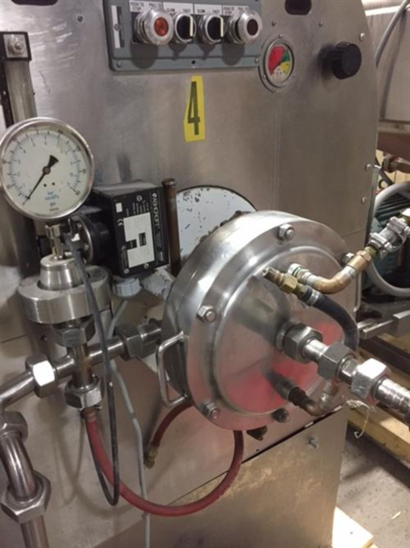 Oakes Model 10MC5 Continuous Mixer - Waukesha model 10 Stainless Steel Positive Displacement Pump - Image 6 of 10