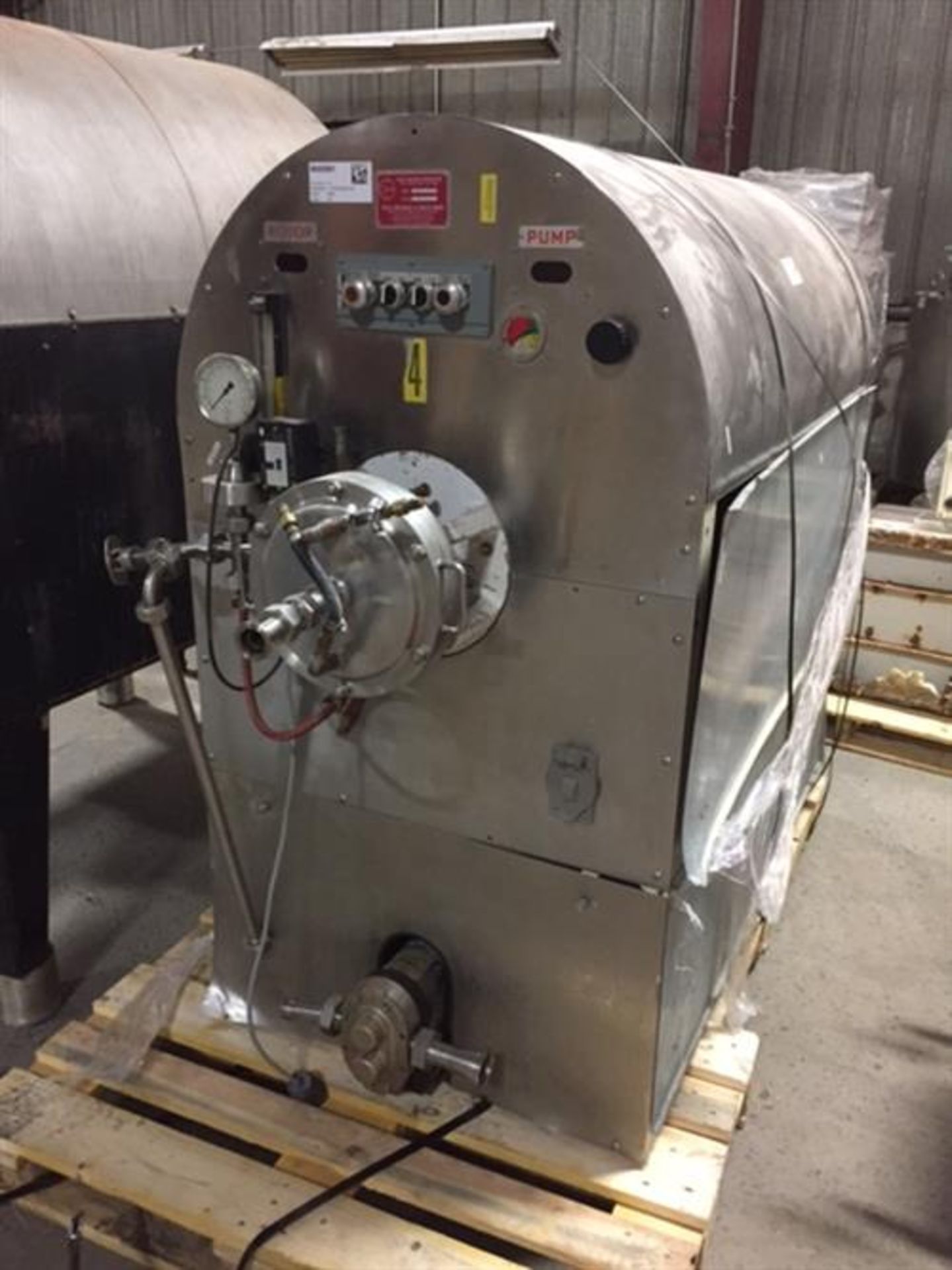 Oakes Model 10MC5 Continuous Mixer - Waukesha model 10 Stainless Steel Positive Displacement Pump - Image 2 of 10
