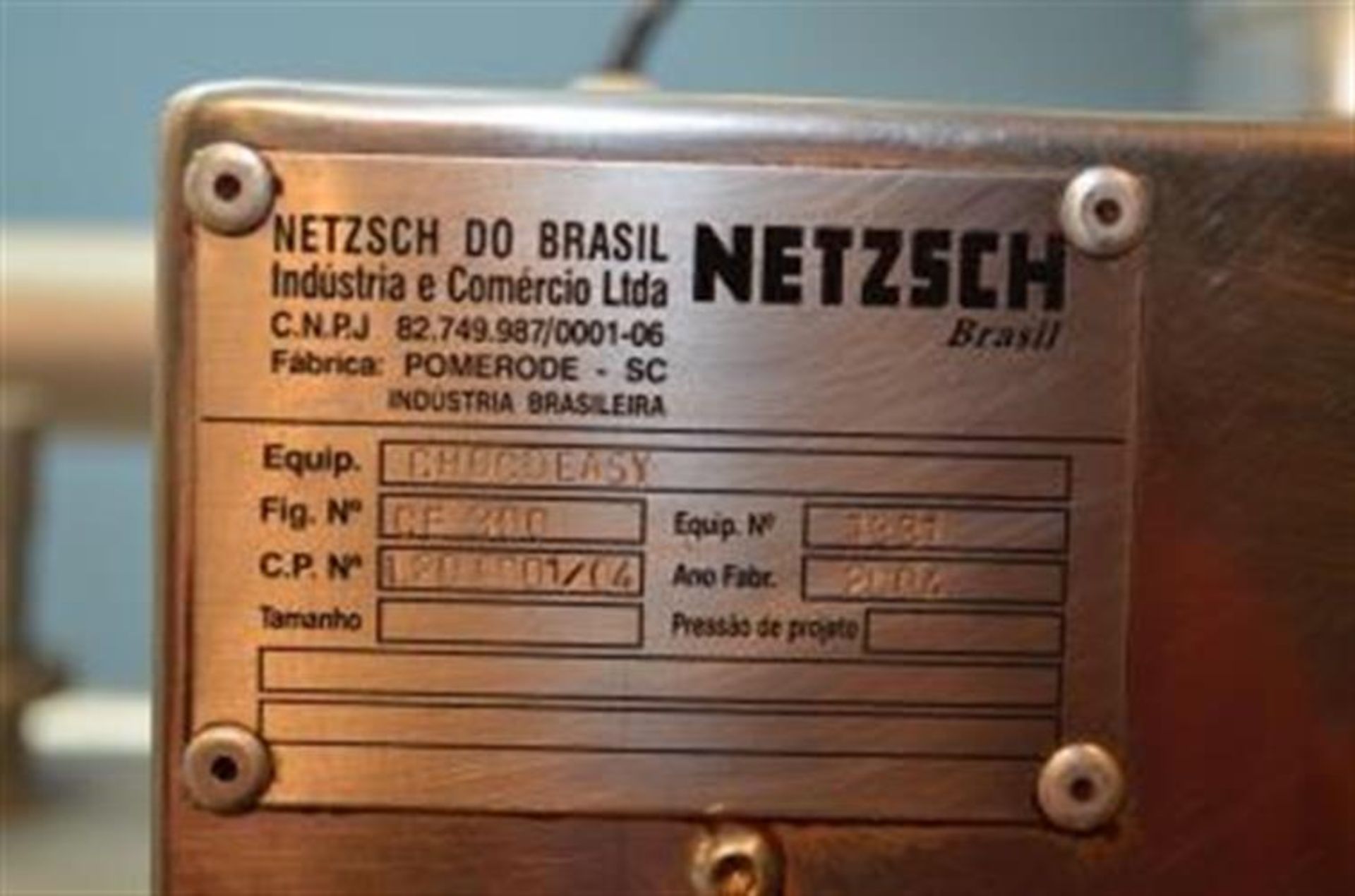 Netzsch ChocoEasy 300 Conche - Model CE 300 - Built new in 2004 - 150kg – 300kg batches - - Image 23 of 27