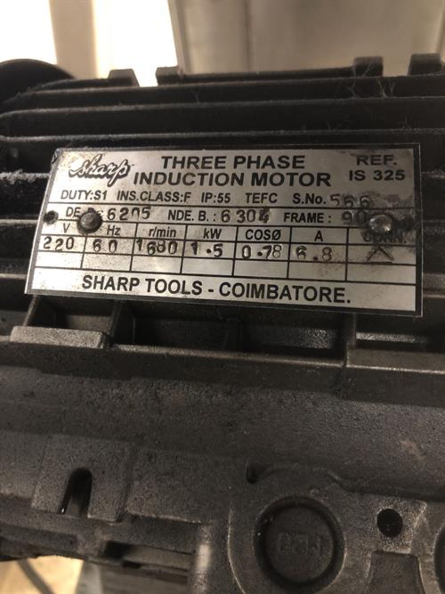 Cocoatown Model ECGC-65A Melangeur - Serial number E10509111-65A - 65lb batches - 3 phase 220v - Image 3 of 4