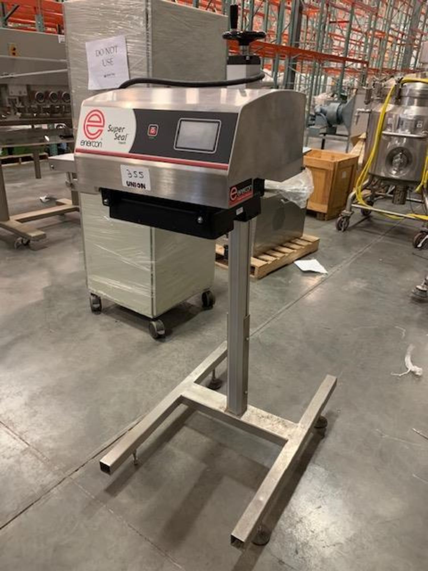 Enercon Super Seal Touch 700 model LM5412-T15 Induction Sealer. 2.5" wide x 1" tall seal area, - Image 2 of 5