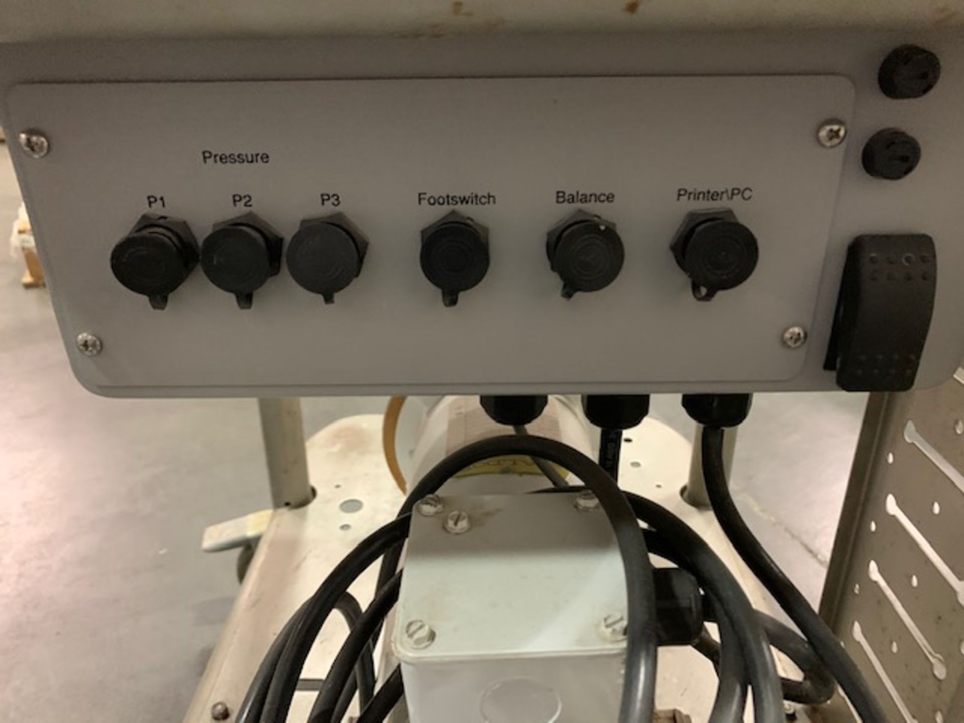 Masterflex Easy Load I/P Peristaltic Pump with SciPro controller on Stainless steel portable cart. - Image 5 of 6