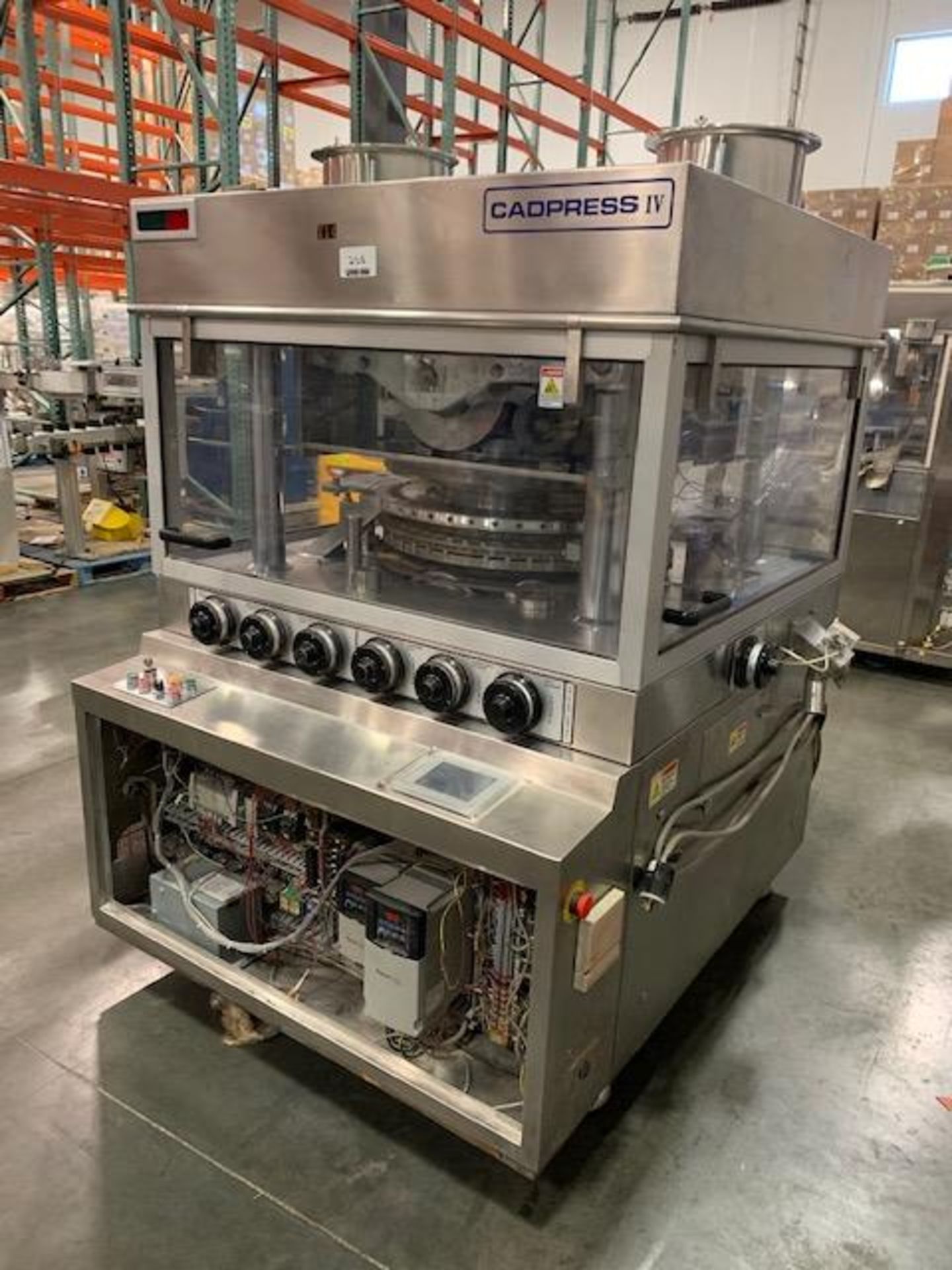 Cadmach model Cadpresss ICPD IV-45 Tablet press with keyed head, pre-compression, dual feeders, - Image 2 of 11