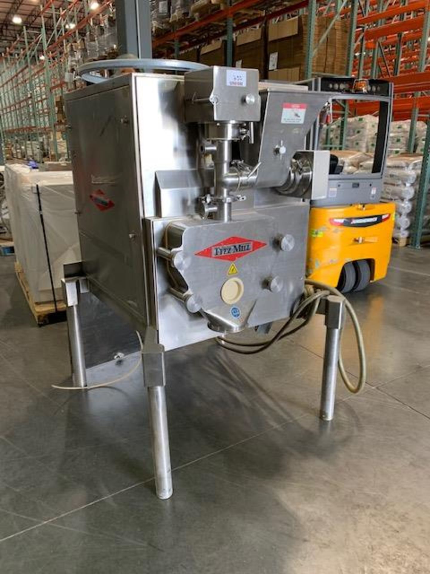 Fitzpatrick Stainless Steel Chilsonator model IR520 serial#597 Stainless steel hopper with screw - Image 2 of 13