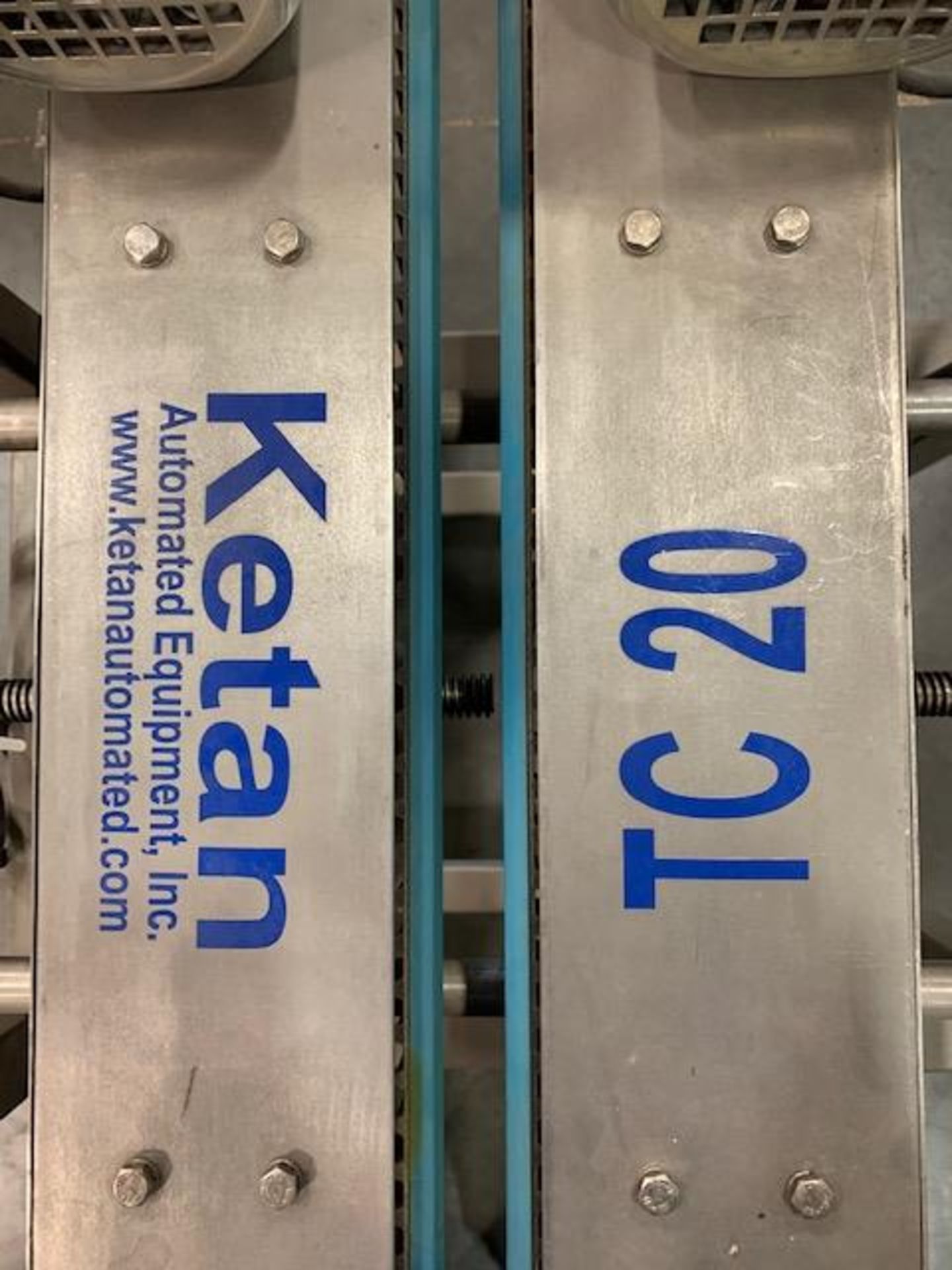 Ketan model TC-20 Stainless Steel side belt Transfer Conveyor with DC speed controller. 110 vots. - Image 5 of 5