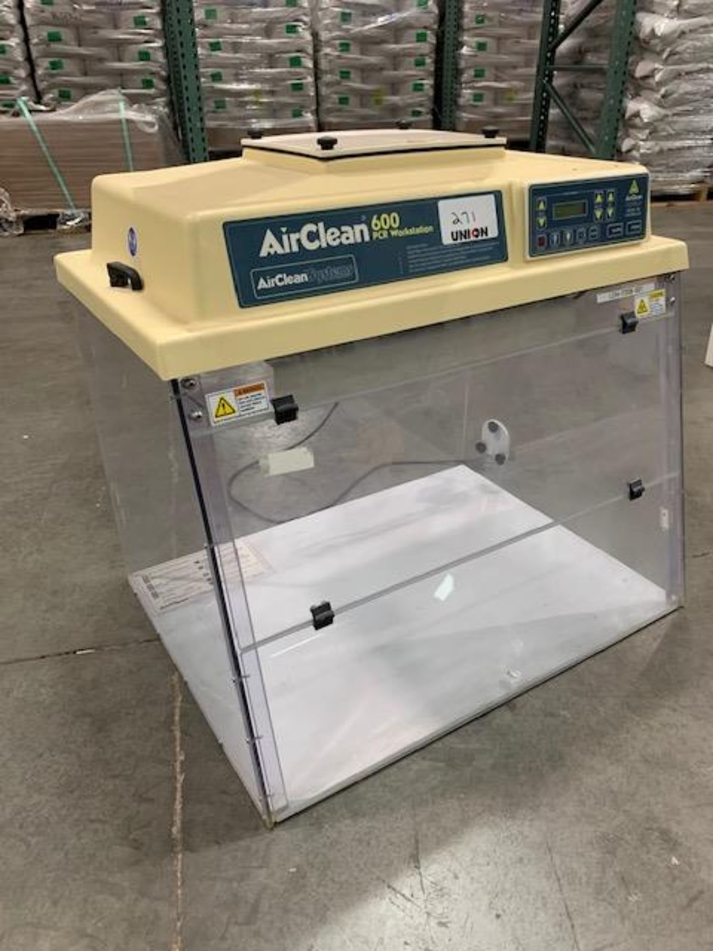 Airclean Systems model AC632CF PCR 600 ductless chemical workstation, Serial#AC632LF40961 Item#271